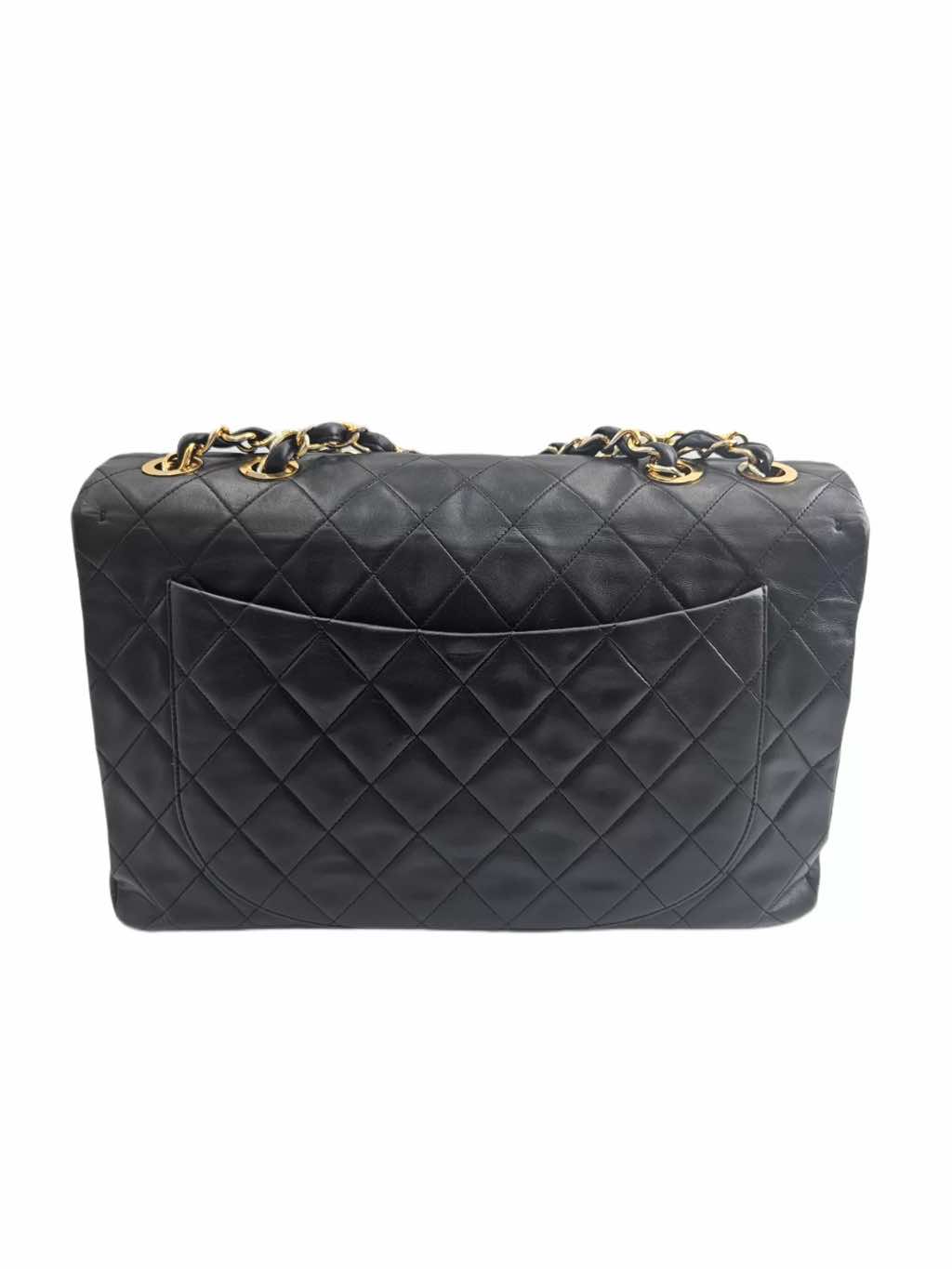 Chanel Black Maxi XL Flap - Image 11