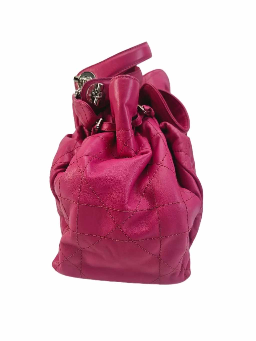 Christian Dior Cannage Leather Le Hobo - Side view