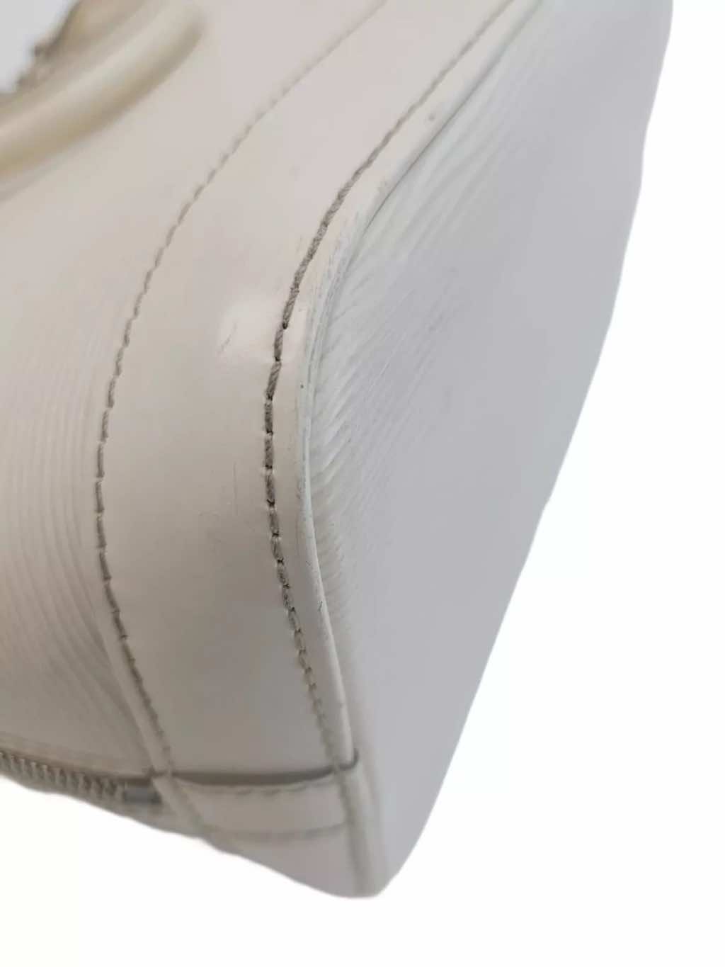 Louis Vuitton Ivorie Epi Alma Bag - Back view