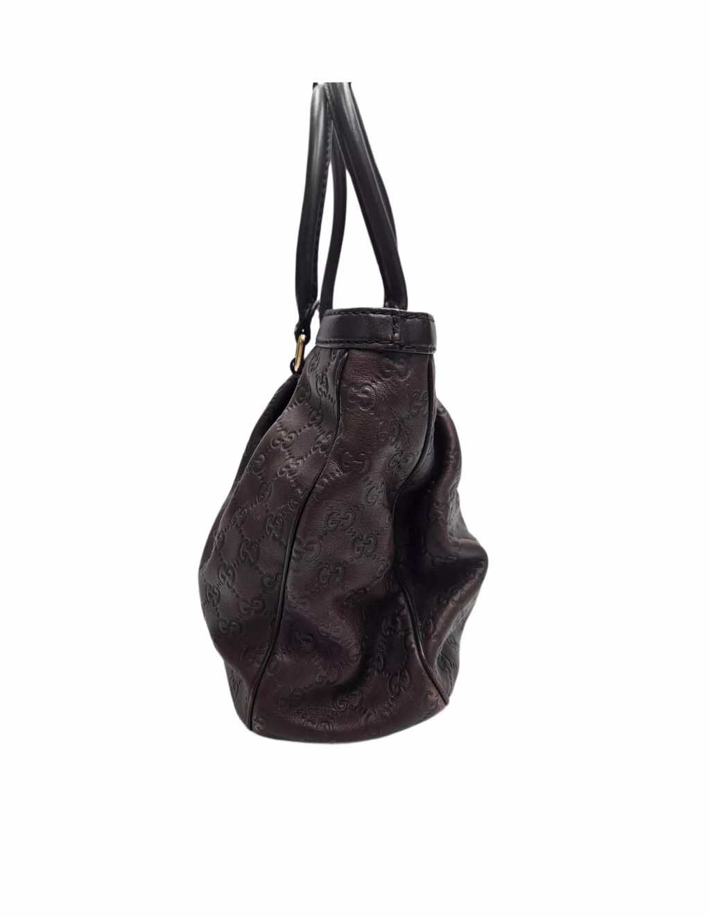 Gucci Guccissima Leather Tote - Back view