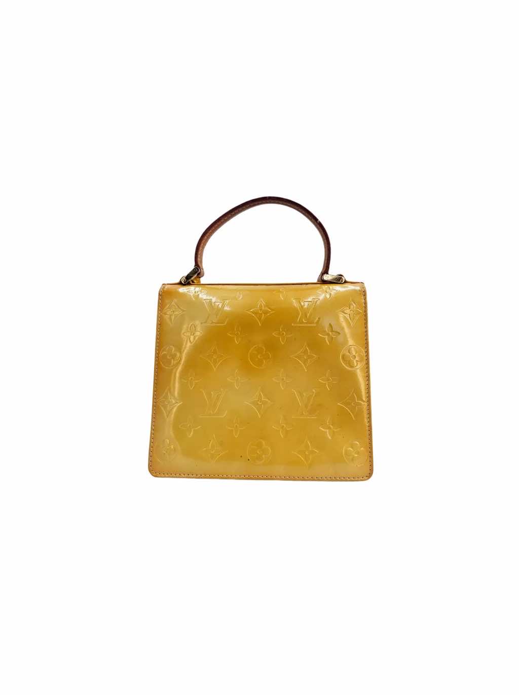 Louis Vuitton Lime Monogram Vernis - Detail 2