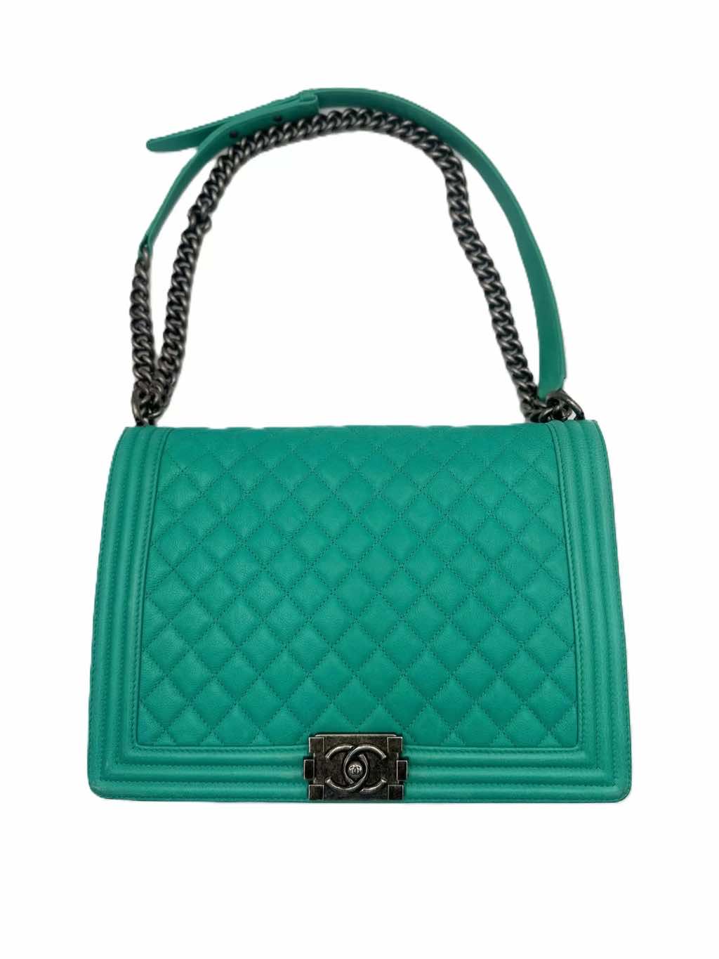 Chanel Boy Bag Quilted Leather