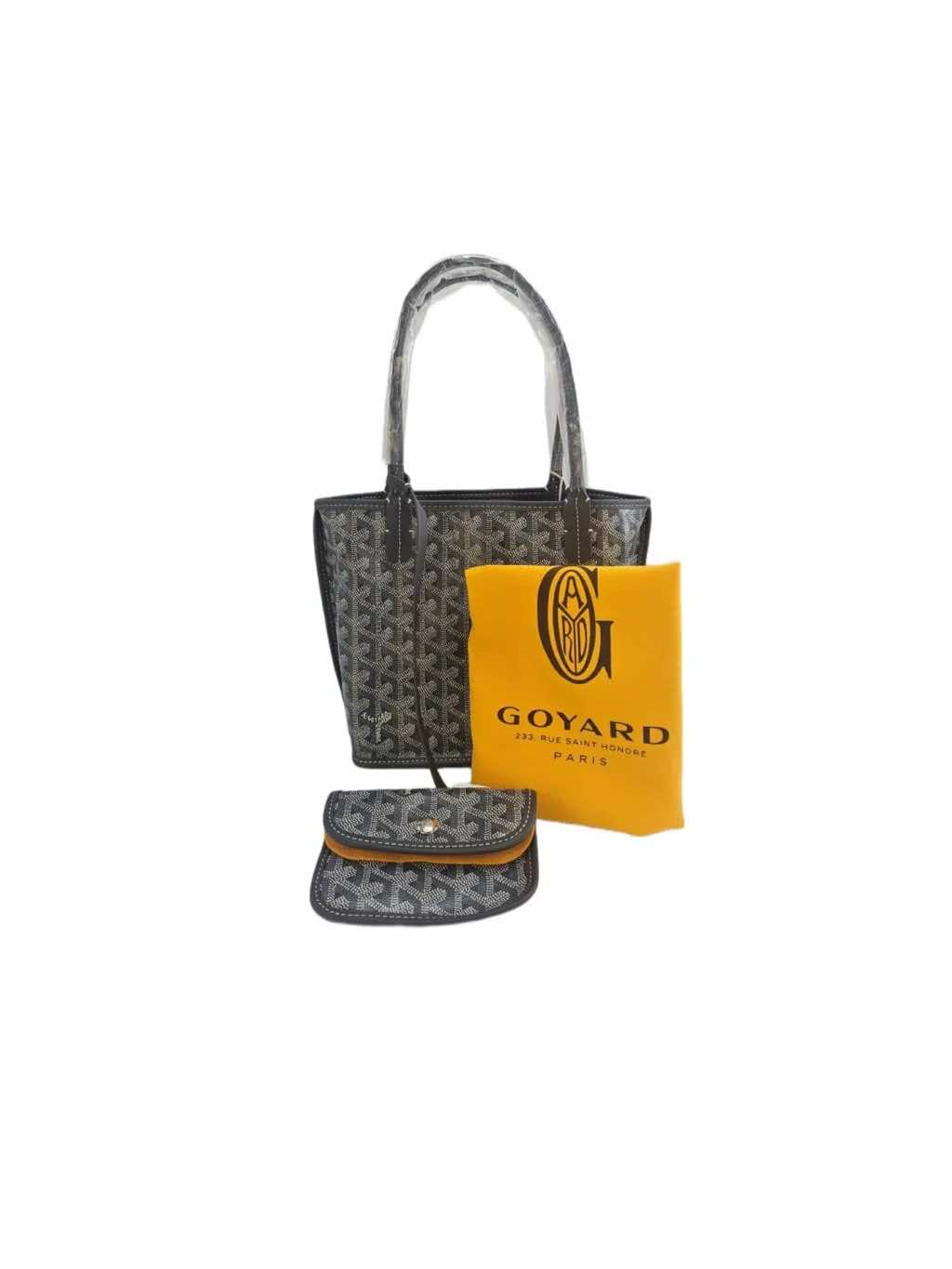 Goyard Grey Goyardine Canvas Anjou - Image 10