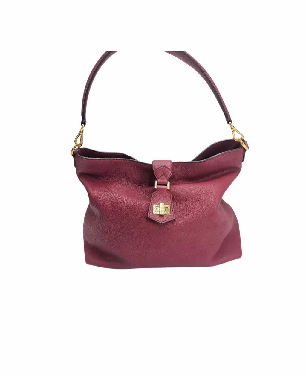 Fendi Pebbled Calfskin Hobo Bag