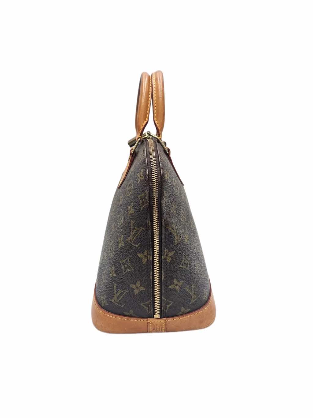Louis Vuitton Monogram Canvas Alma Bag - Back view