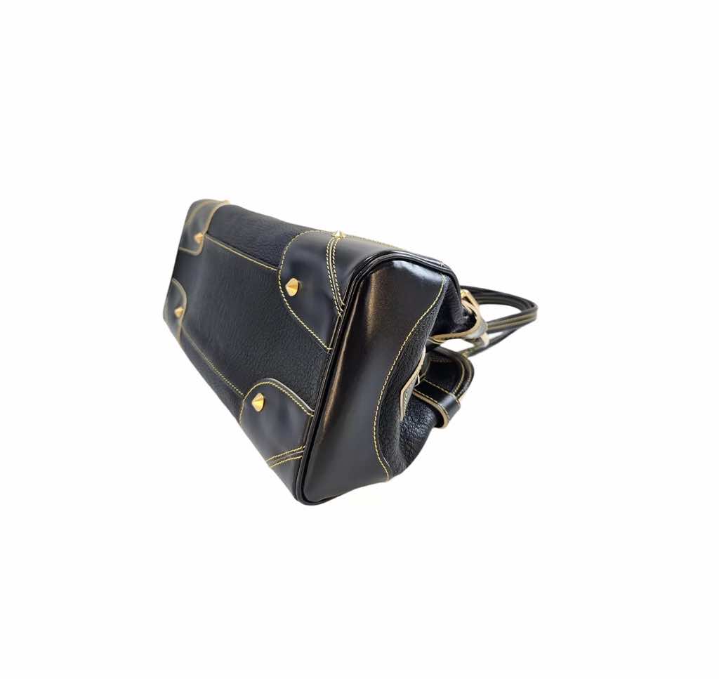 Louis Vuitton Suhali Leather Radieux Bag - Back view