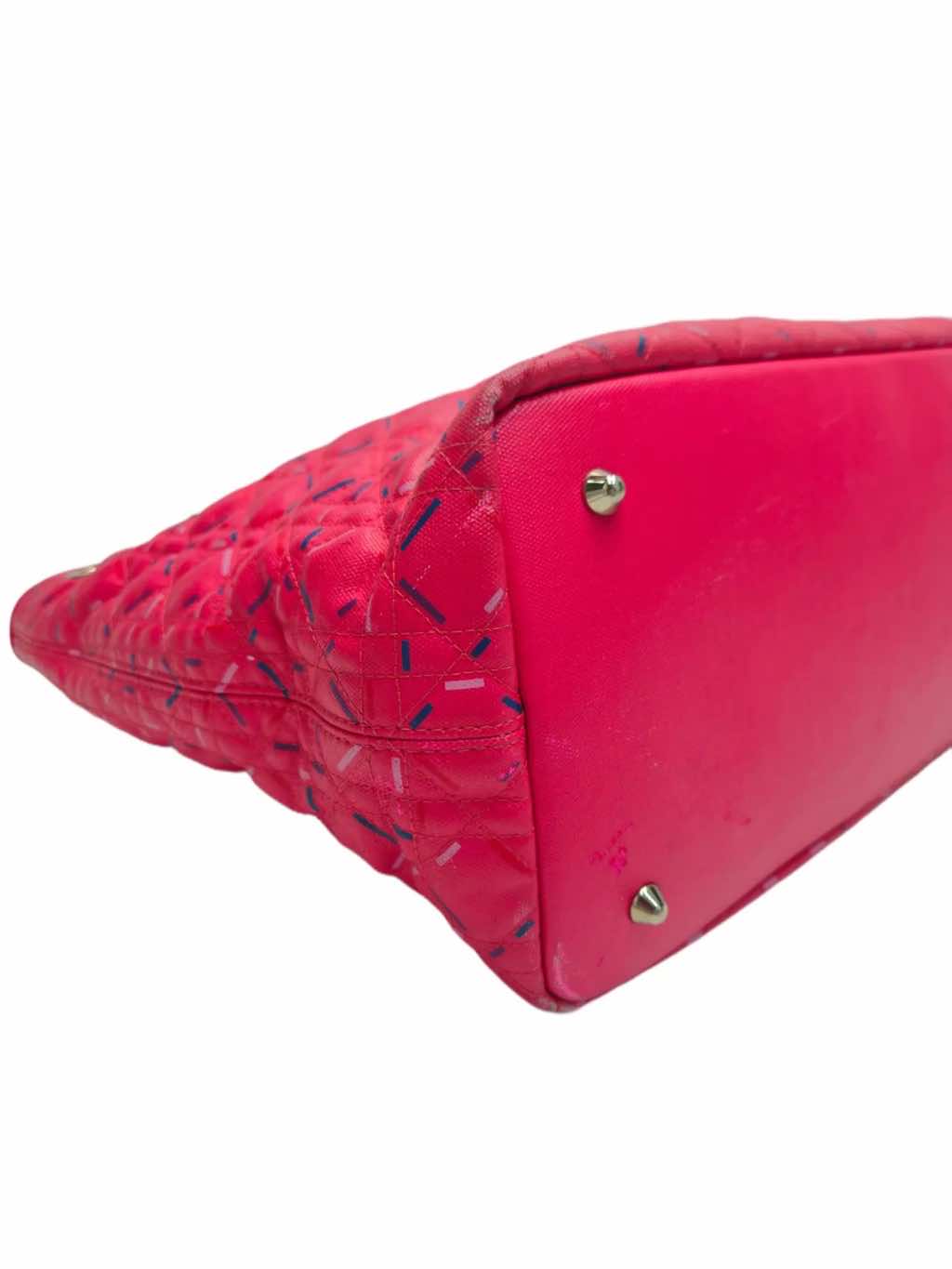 Christian Dior Cannage Canvas Panarea Tote - Detail 1