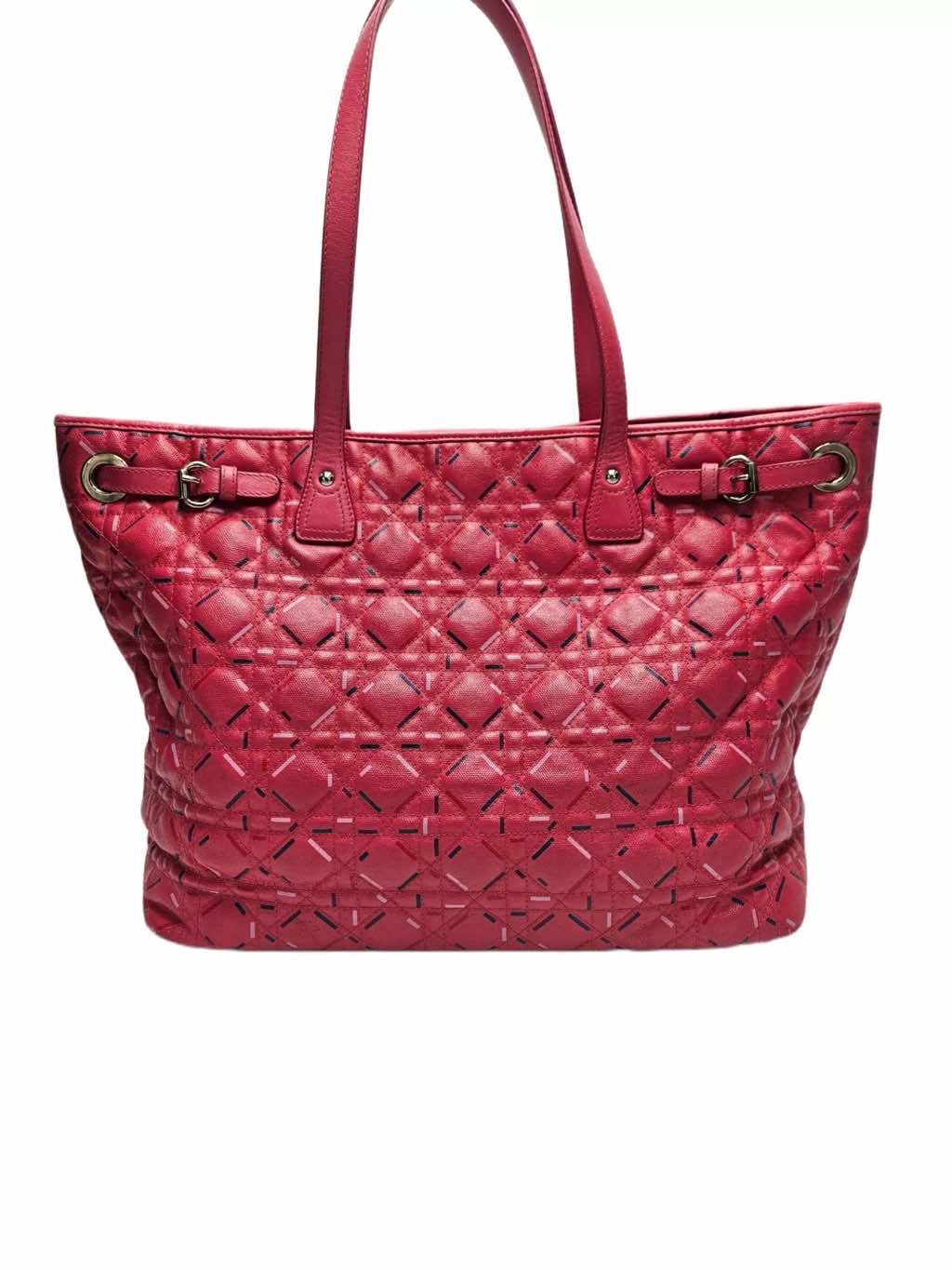 Christian Dior Cannage Canvas Panarea Tote - Detail 2