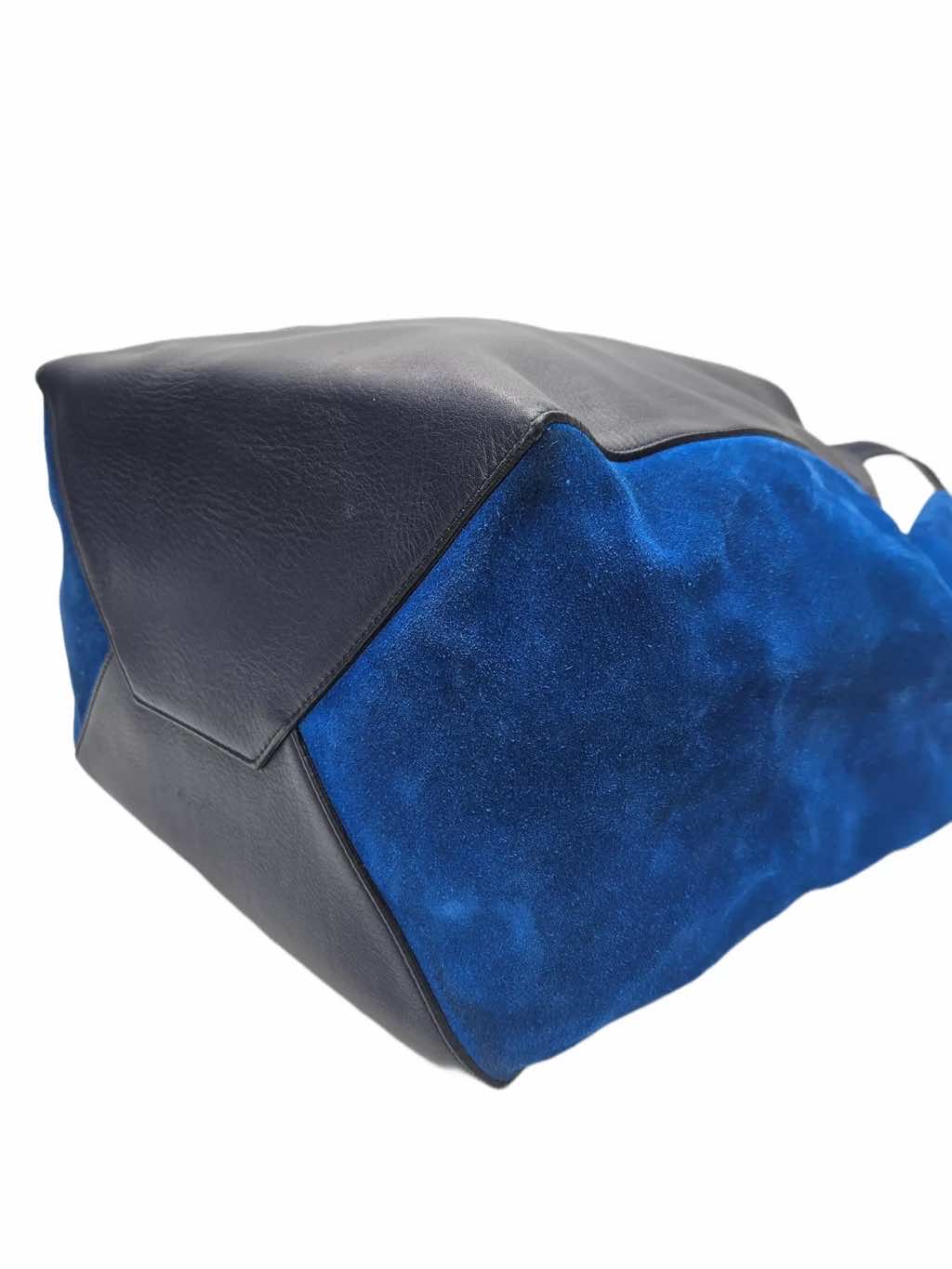 Celine Bicolor Leather Cabas Tote - Image 6