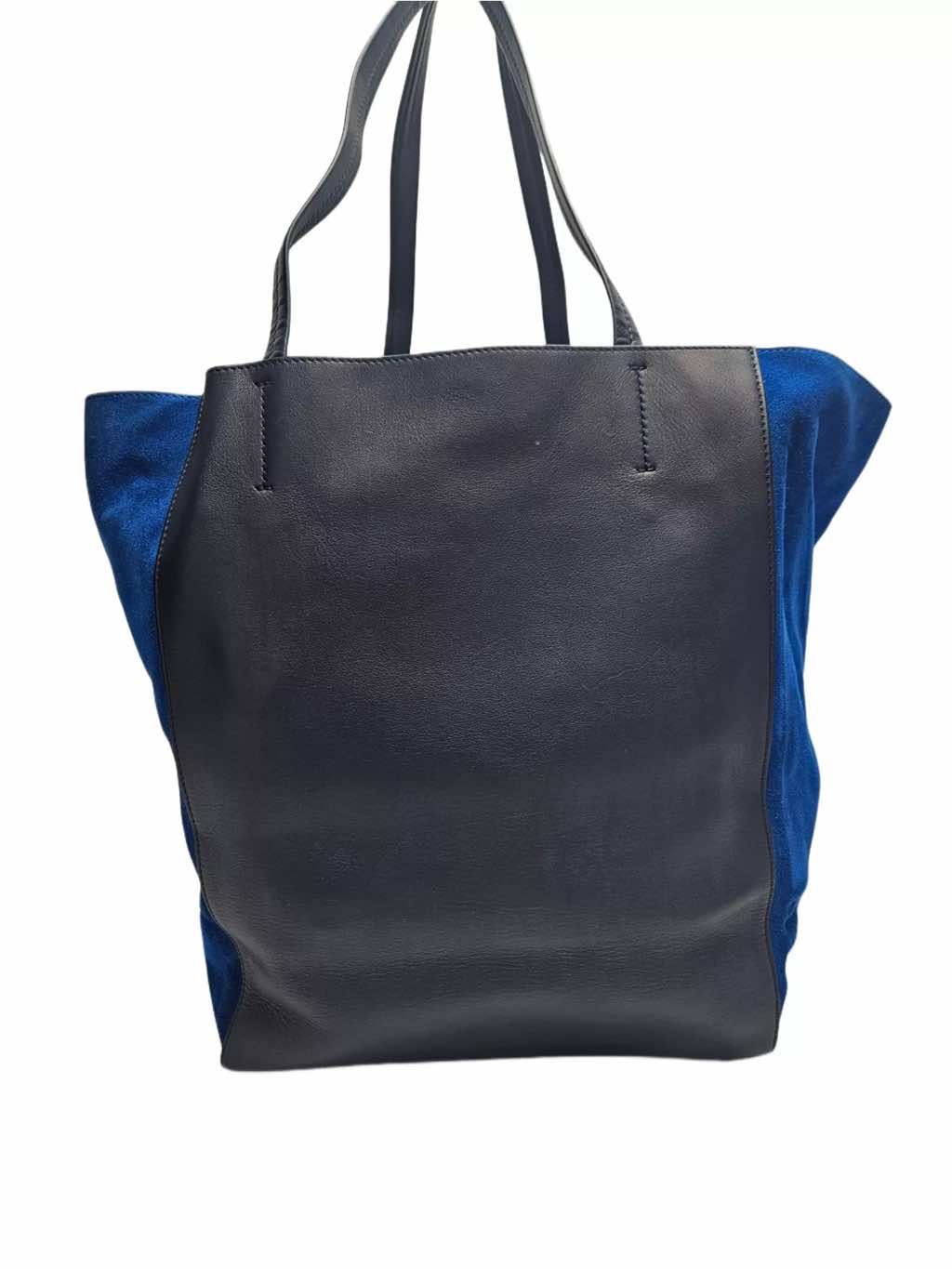 Celine Bicolor Leather Cabas Tote - Detail 1