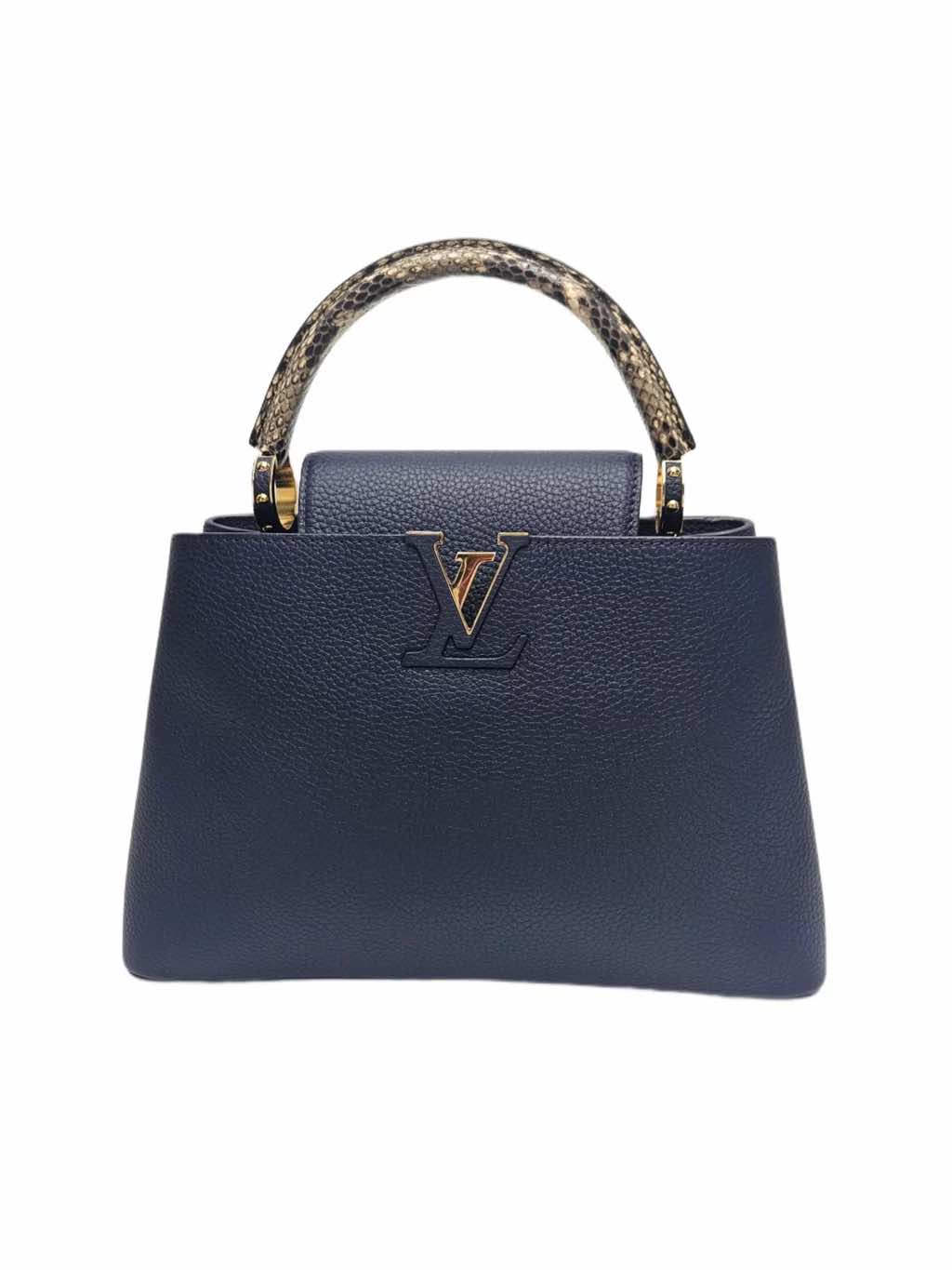 Louis Vuitton Taurillon Python Capucines