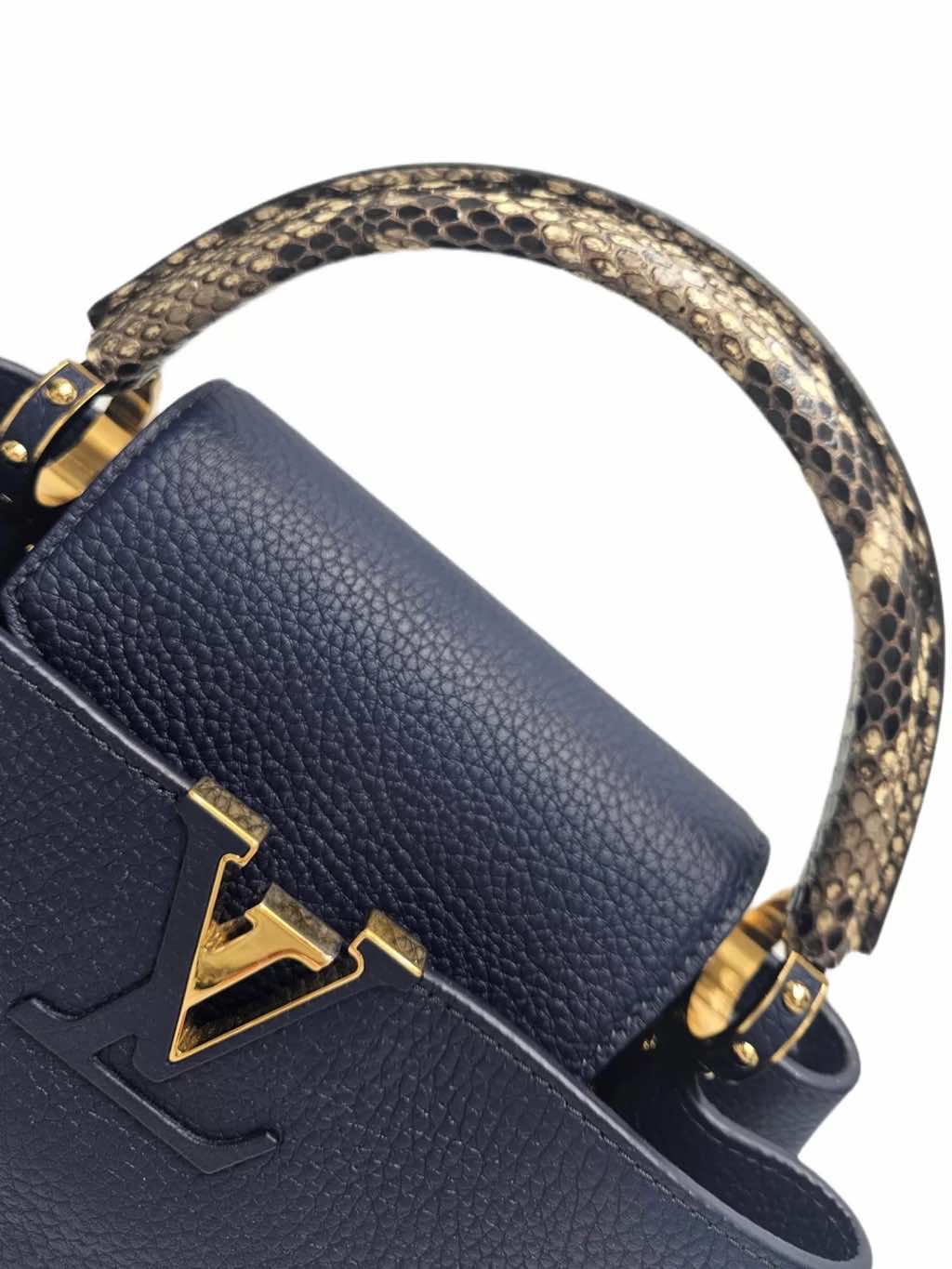 Louis Vuitton Taurillon Python Capucines - Image 10