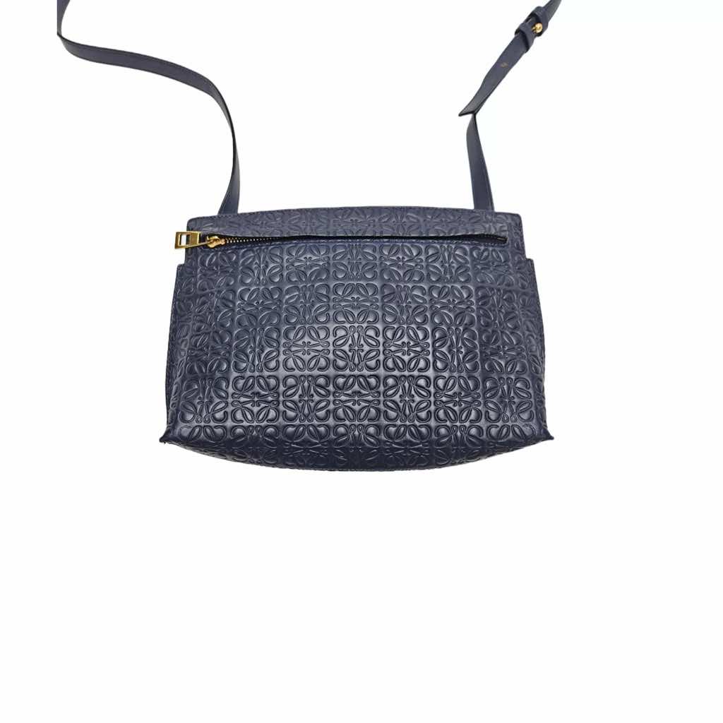 Loewe Anagram Leather Shoulder Bag - Detail 1