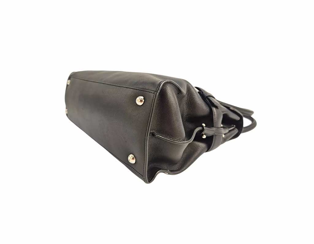 Salvatore Ferragamo Gancini Leather Shoulder Bag - 4