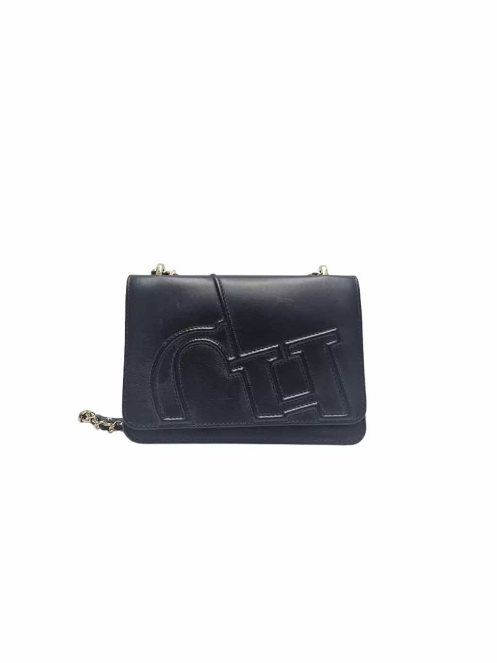 Carolina Herrera CH Leather Shoulder Bag - Detail 1