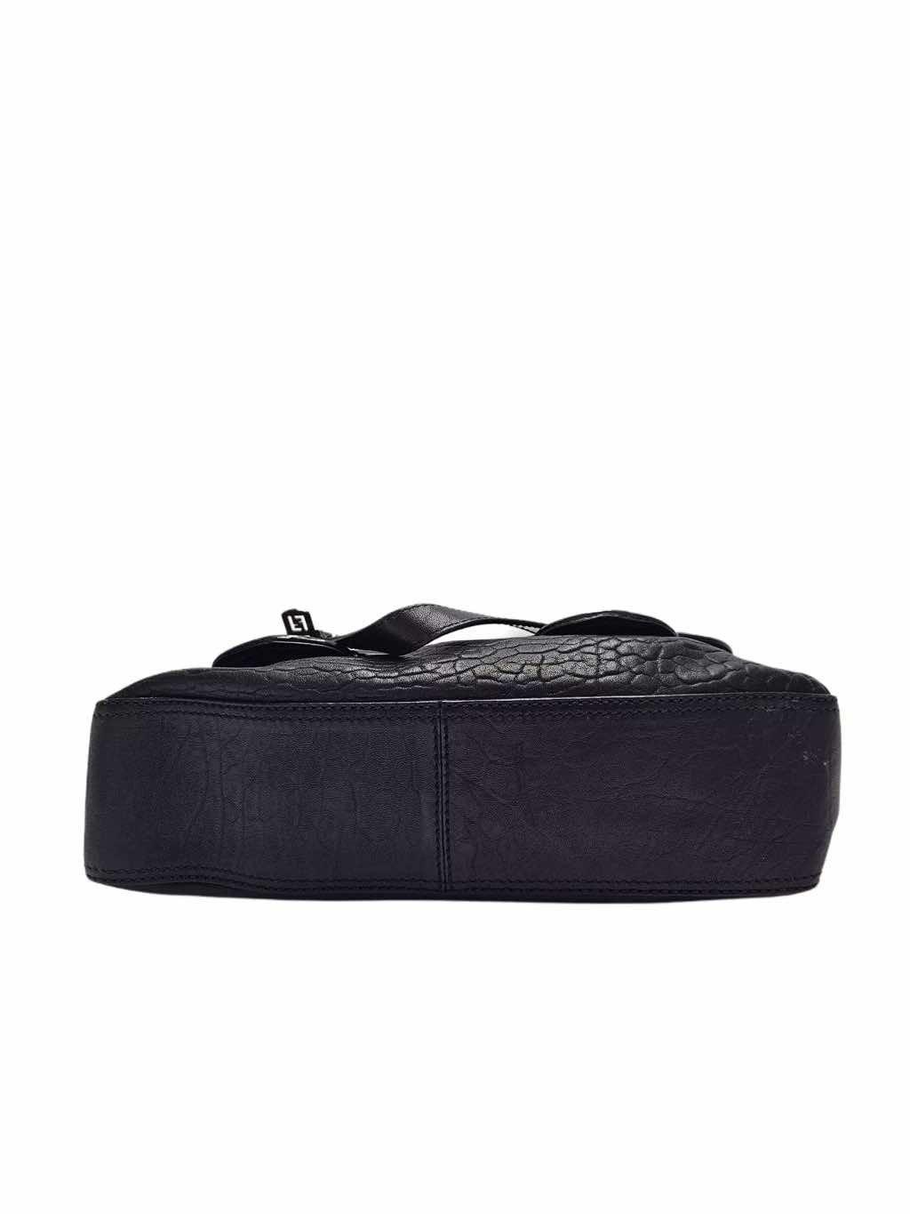 Fendi Black Leather B Bis Bag - Side view