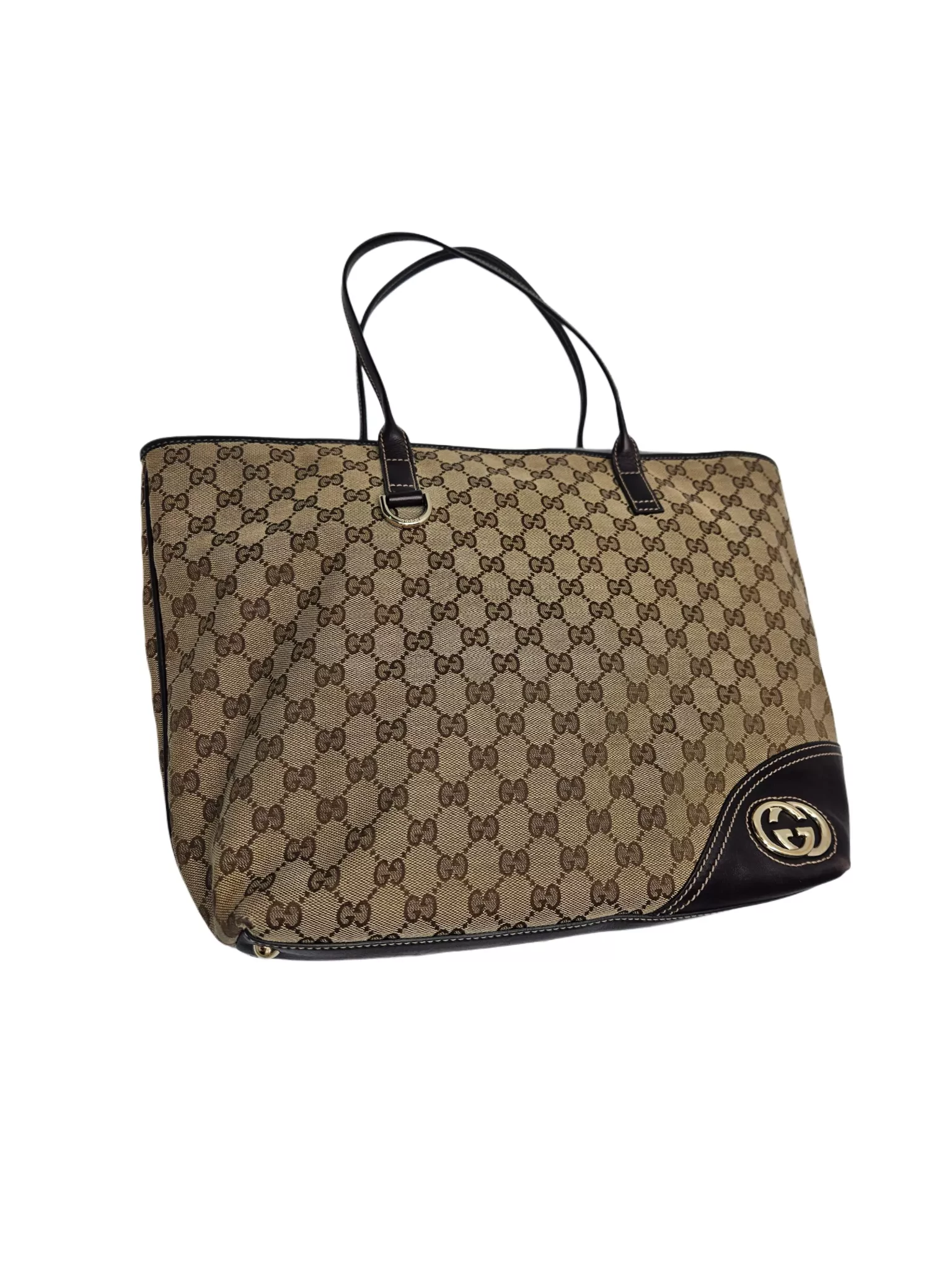 Gucci Britt GG Canvas Tote - Image 6