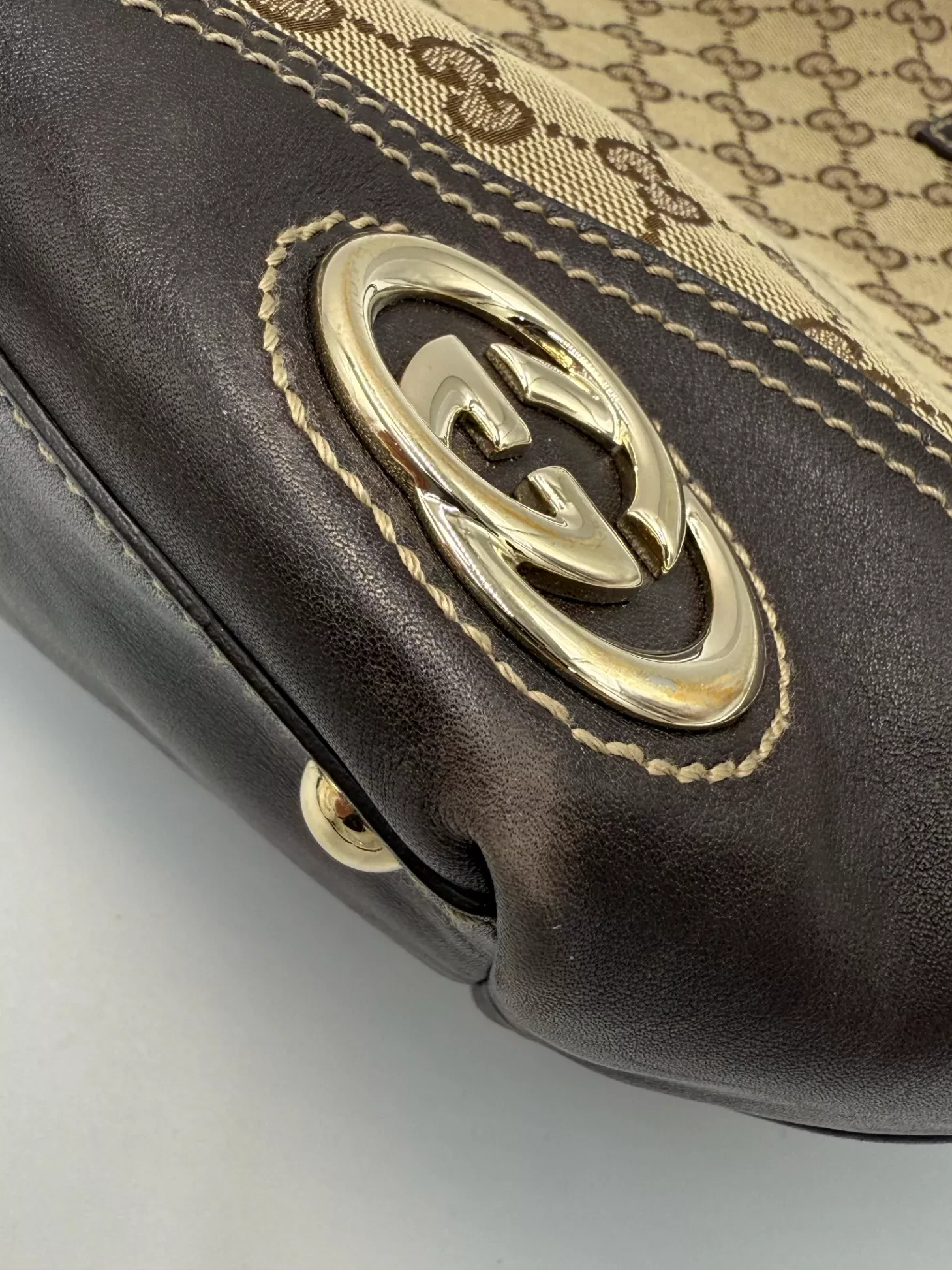 Gucci Britt GG Canvas Tote - Detail 2