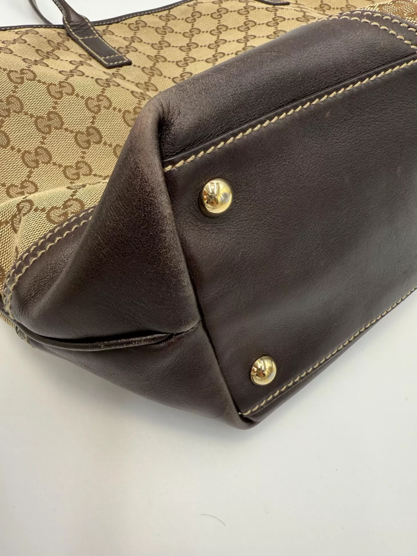 Gucci Britt GG Canvas Tote - Image 10