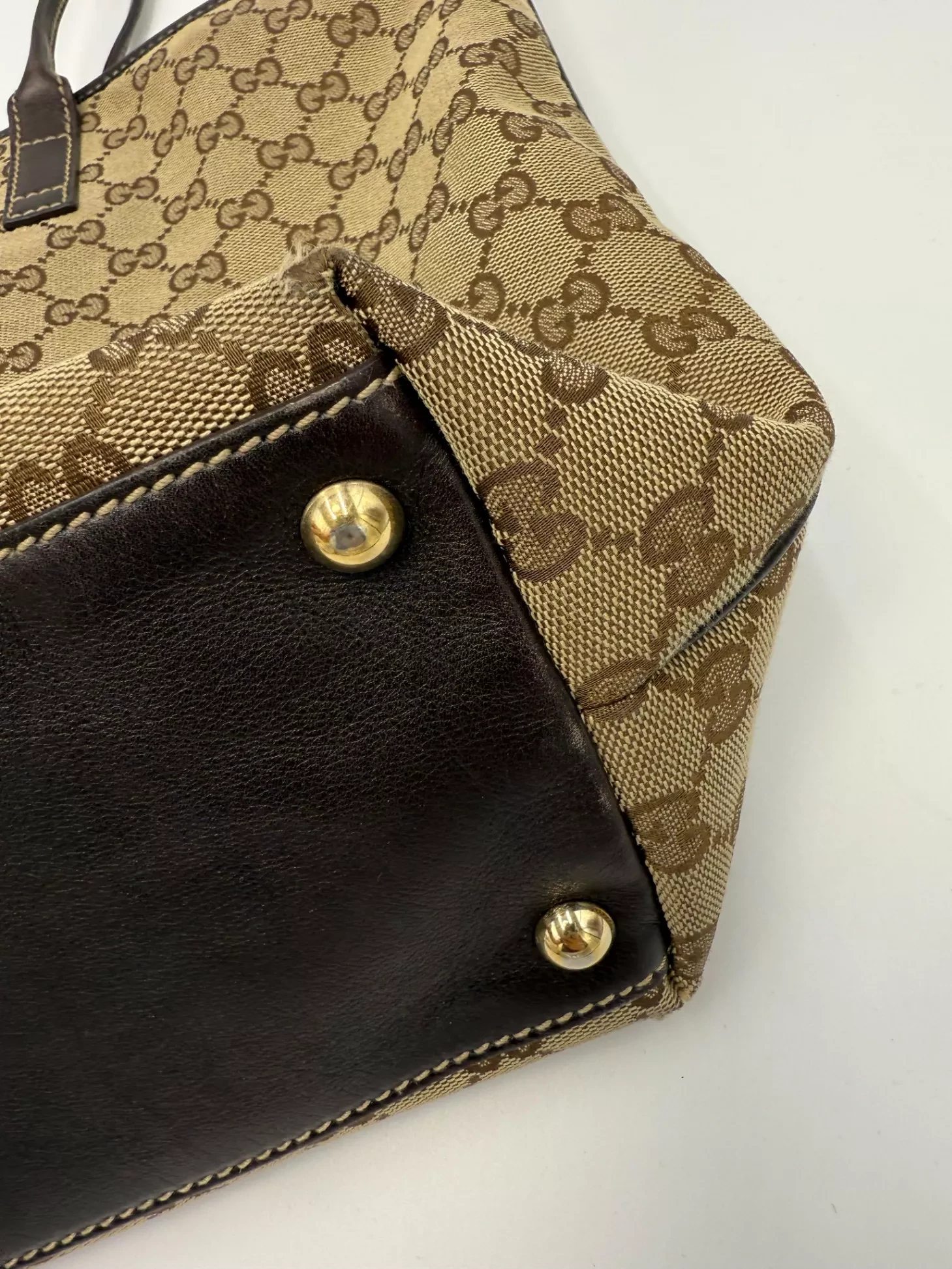 Gucci Britt GG Canvas Tote - Image 11