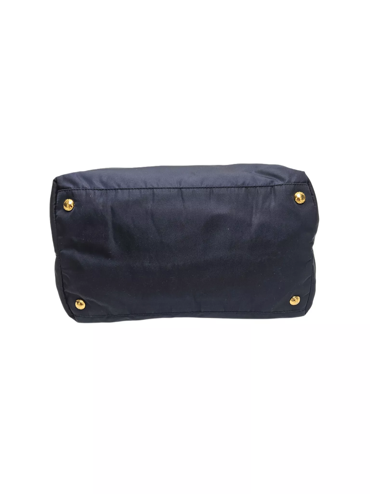 Prada Navy Blue Nylon Tote - 4