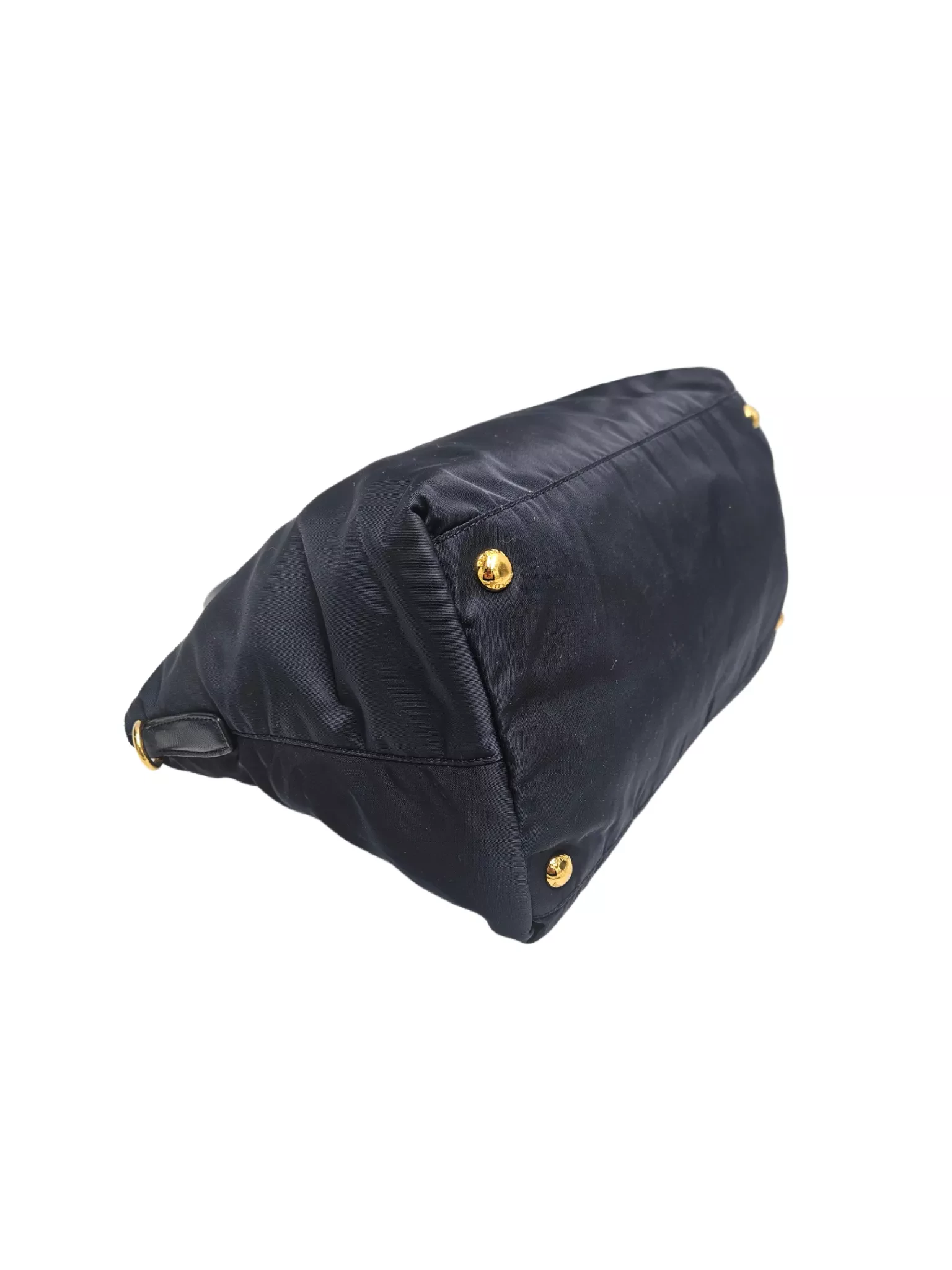 Prada Navy Blue Nylon Tote - Detail 2