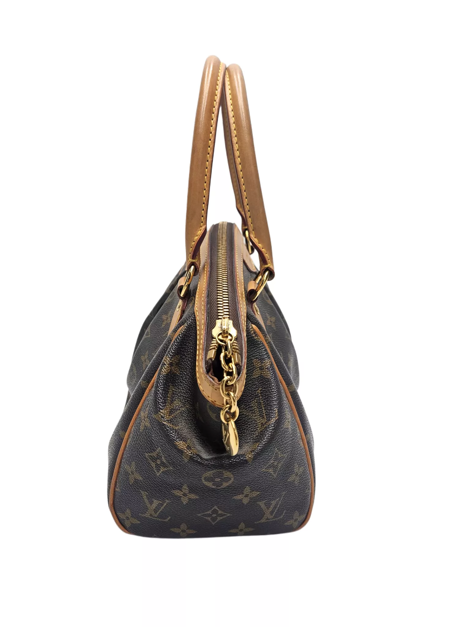 Louis Vuitton Monogram Canvas Tivoli Bag - Side view