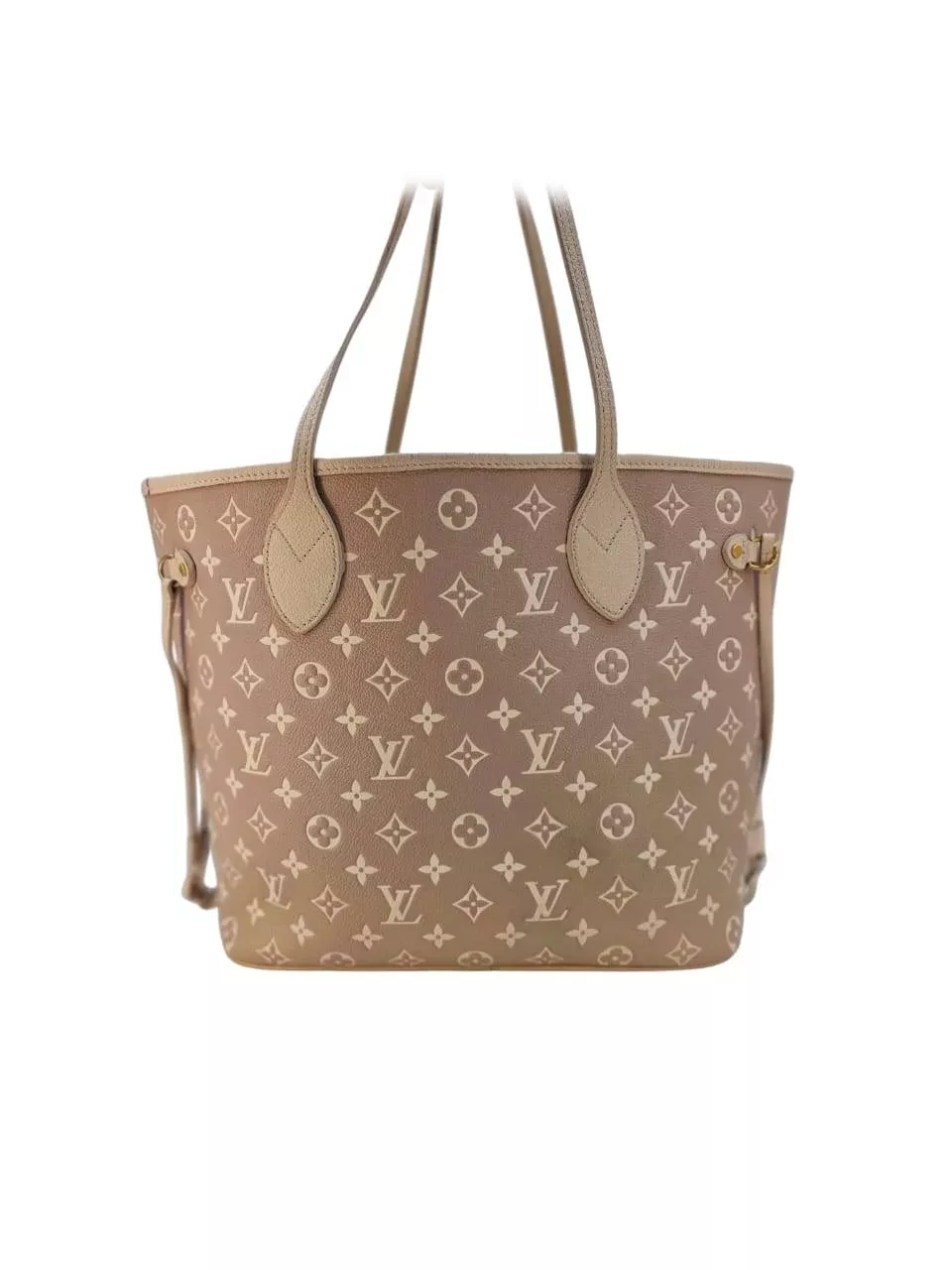 Louis Vuitton Empreinte Spring Neverfull Bag - Side view