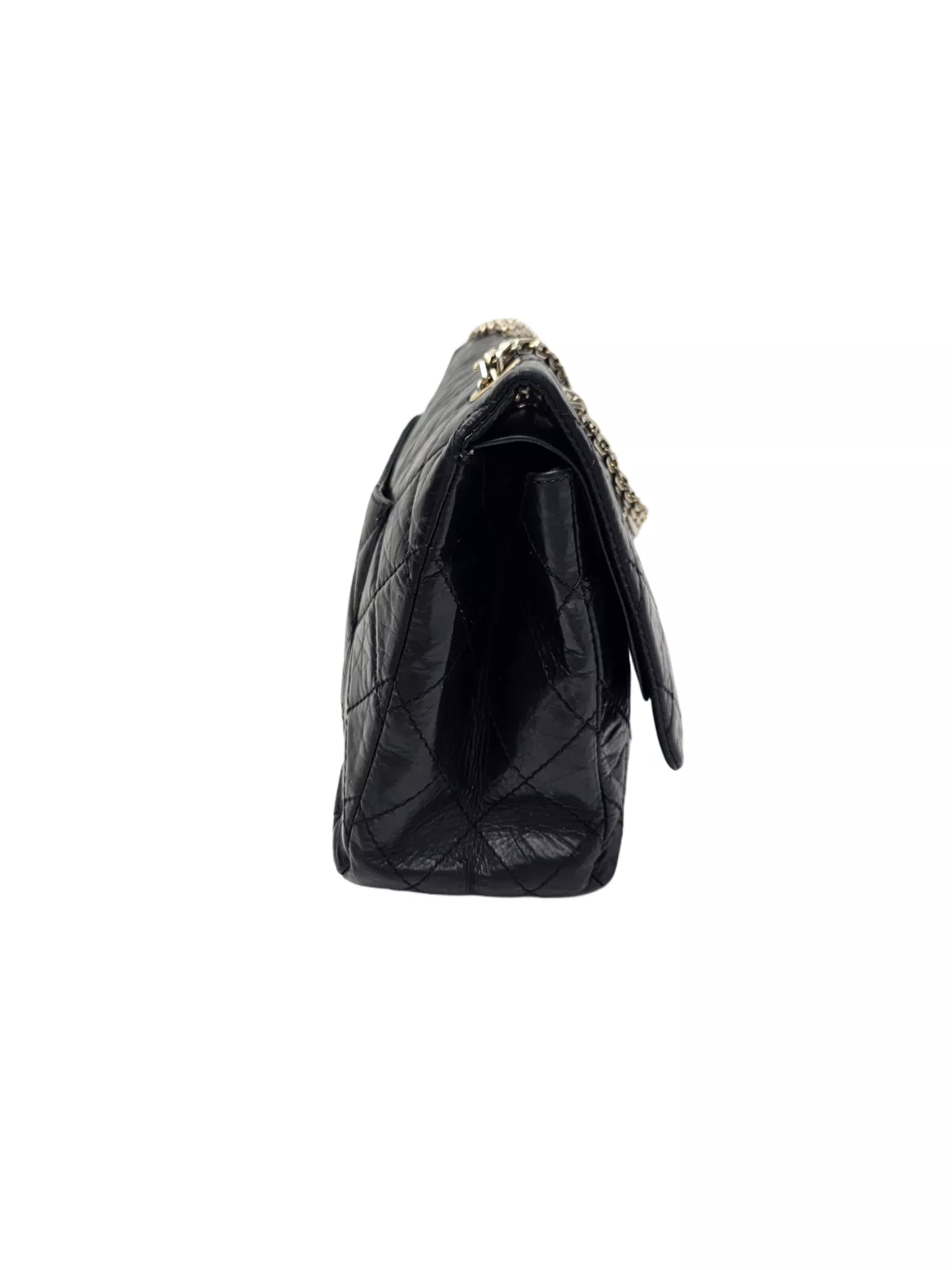 Chanel Black Quilted Reissue Flap - Back view