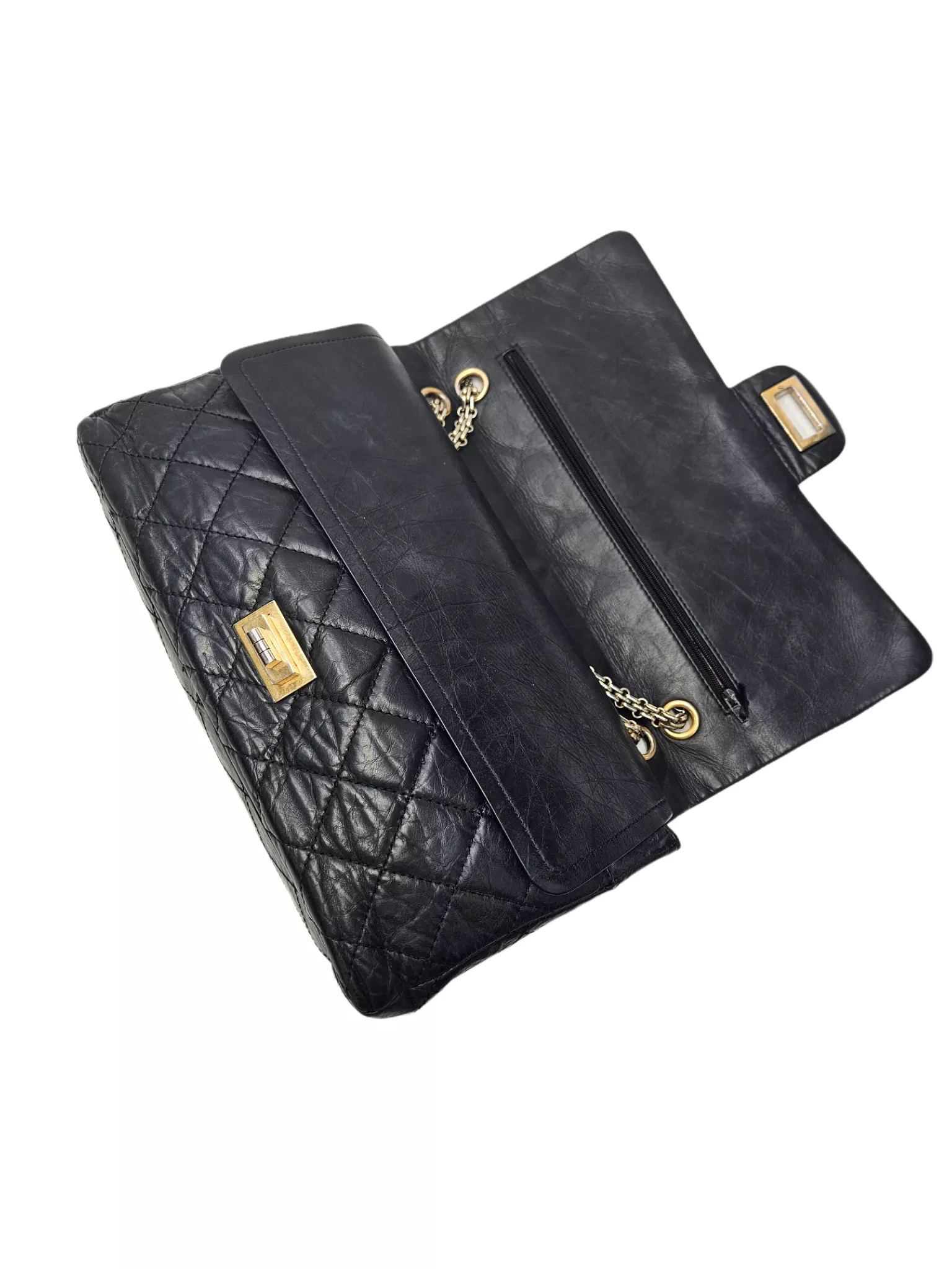 Chanel Black Quilted Reissue Flap - Image 10