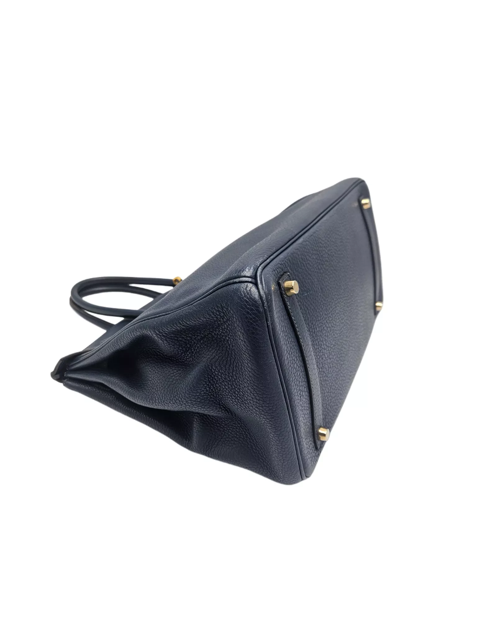 Hermès Birking 35 Clemence Gold - Back view