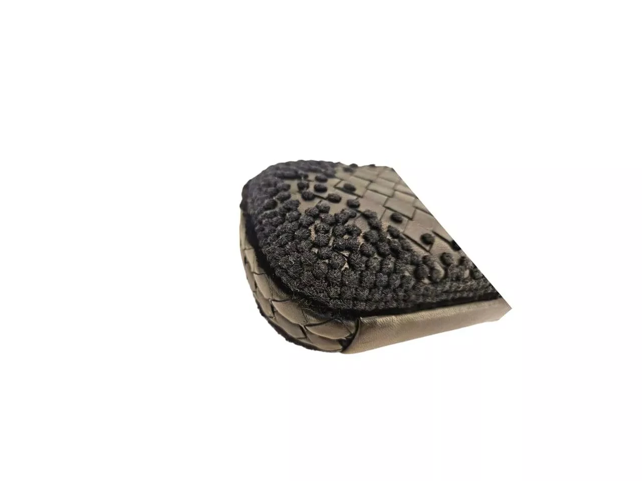 Bottega Veneta Black Knot Intrecciato Clutch - Detail 1