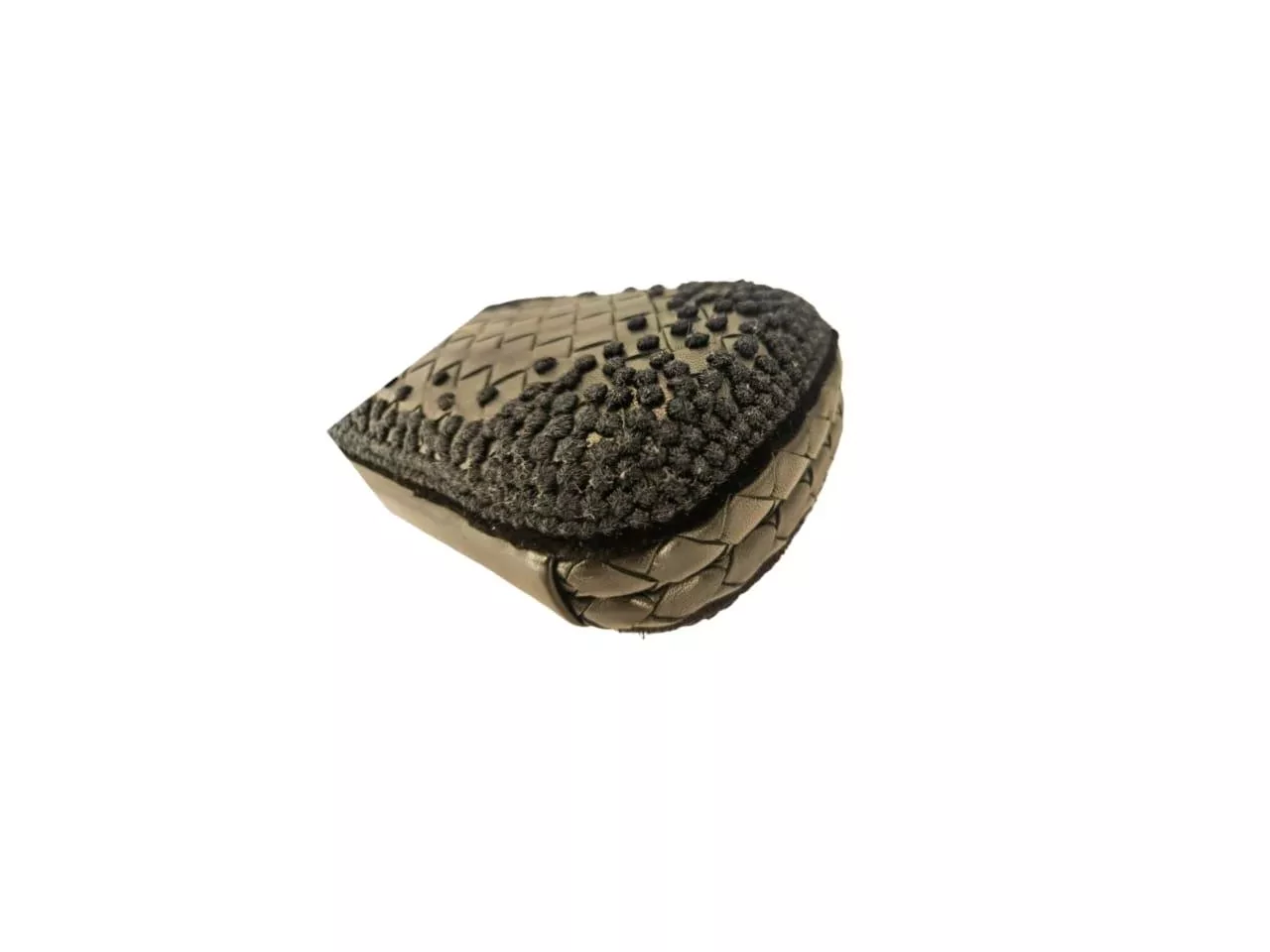 Bottega Veneta Black Knot Intrecciato Clutch - Detail 2