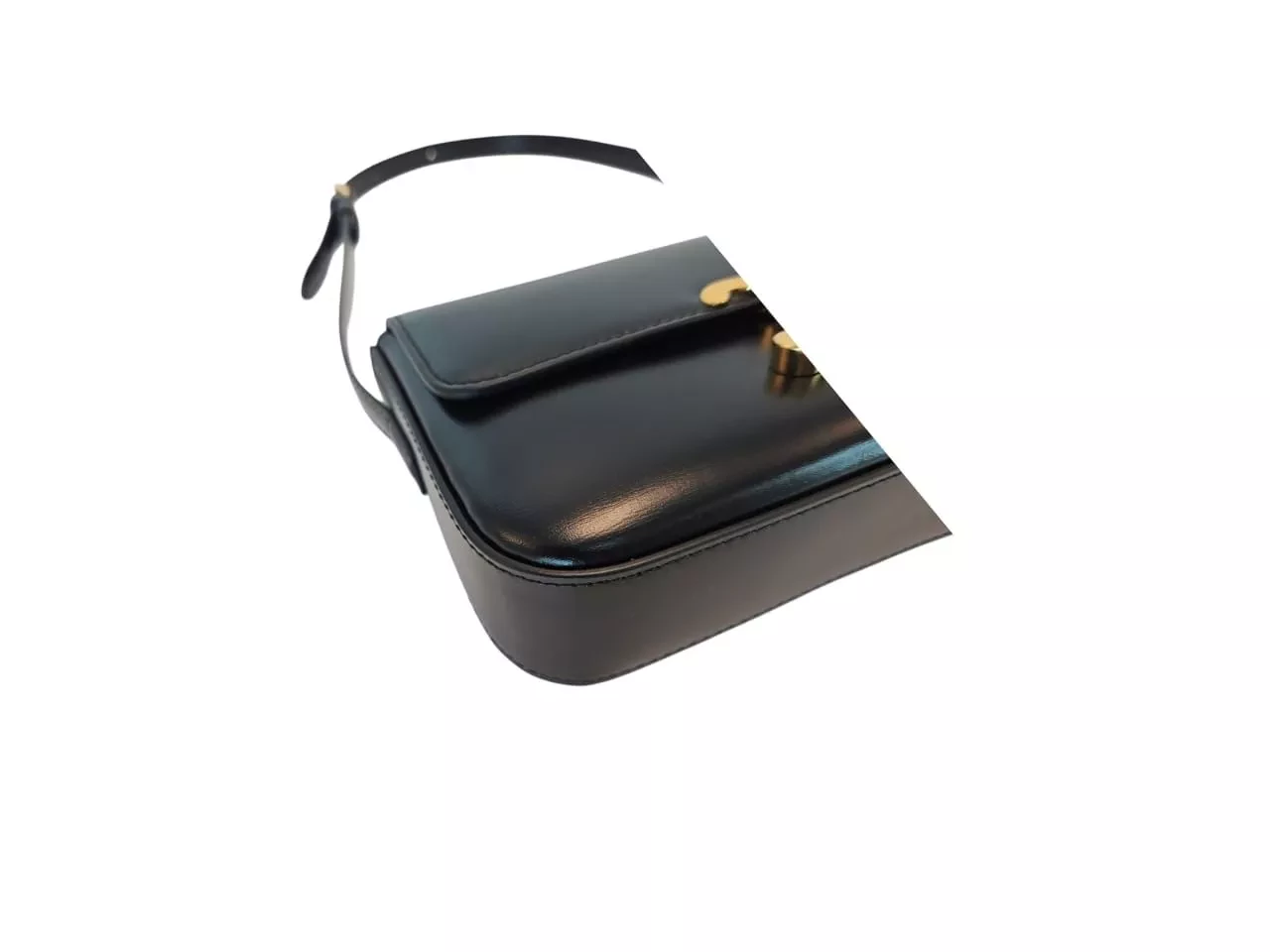 Celine Claude Calfskin Shoulder Bag - Detail 2