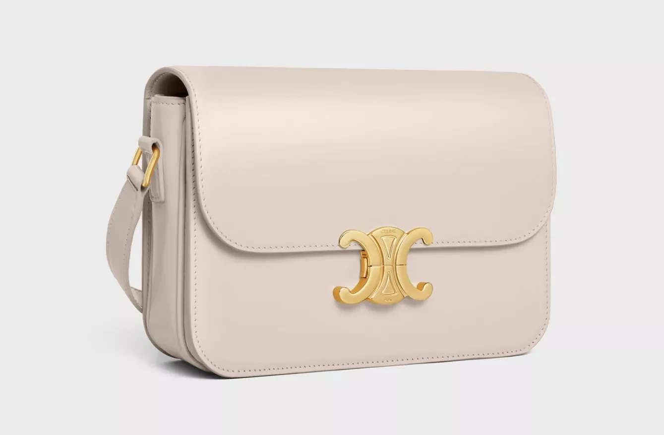 Celine Teen Triomphe Calfskin Bag - Image 6