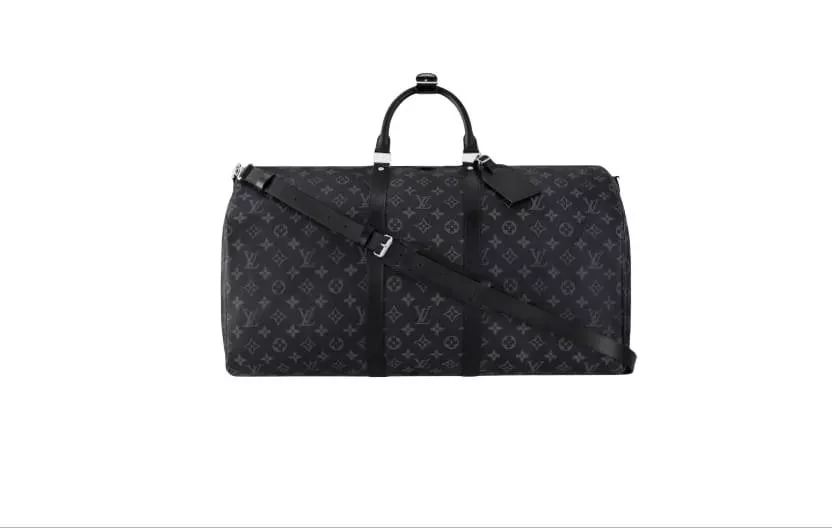 Louis Vuitton Noir Monogram Keepall