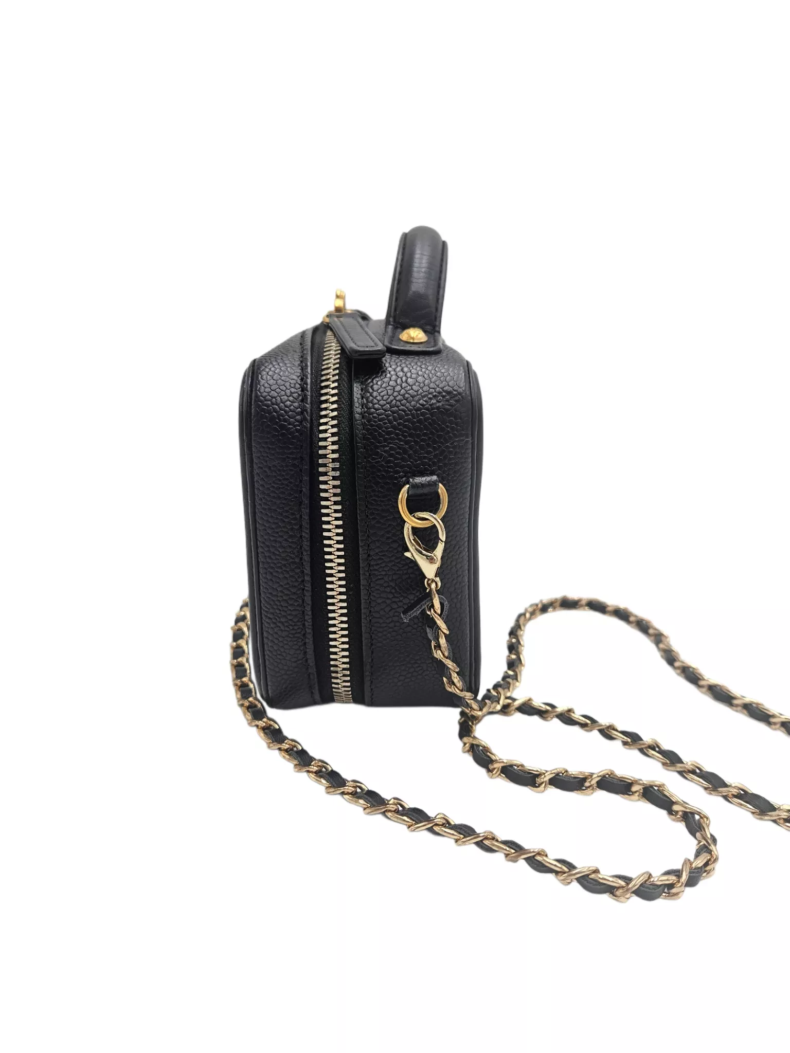 Chanel Quilted Caviar Vanity Case - 4