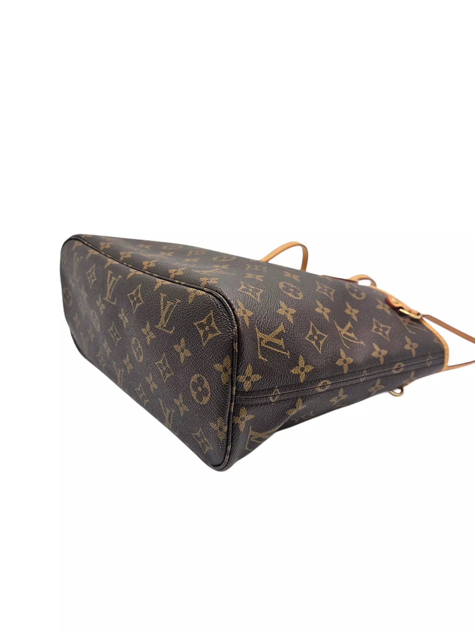 Louis Vuitton Monogram Canvas Neverfull Bag - Back view