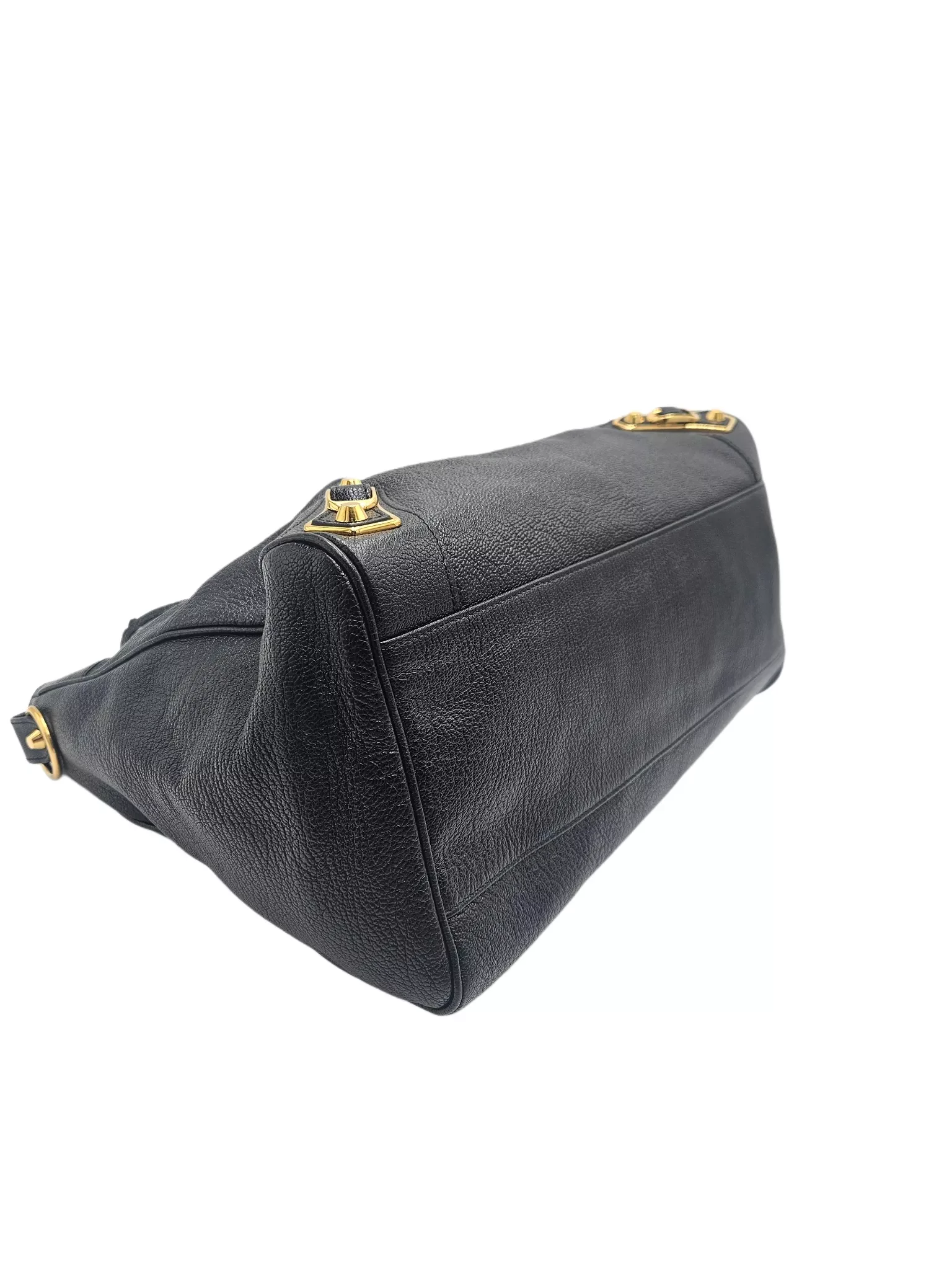 Balenciaga Black Leather City Bag - Detail 1