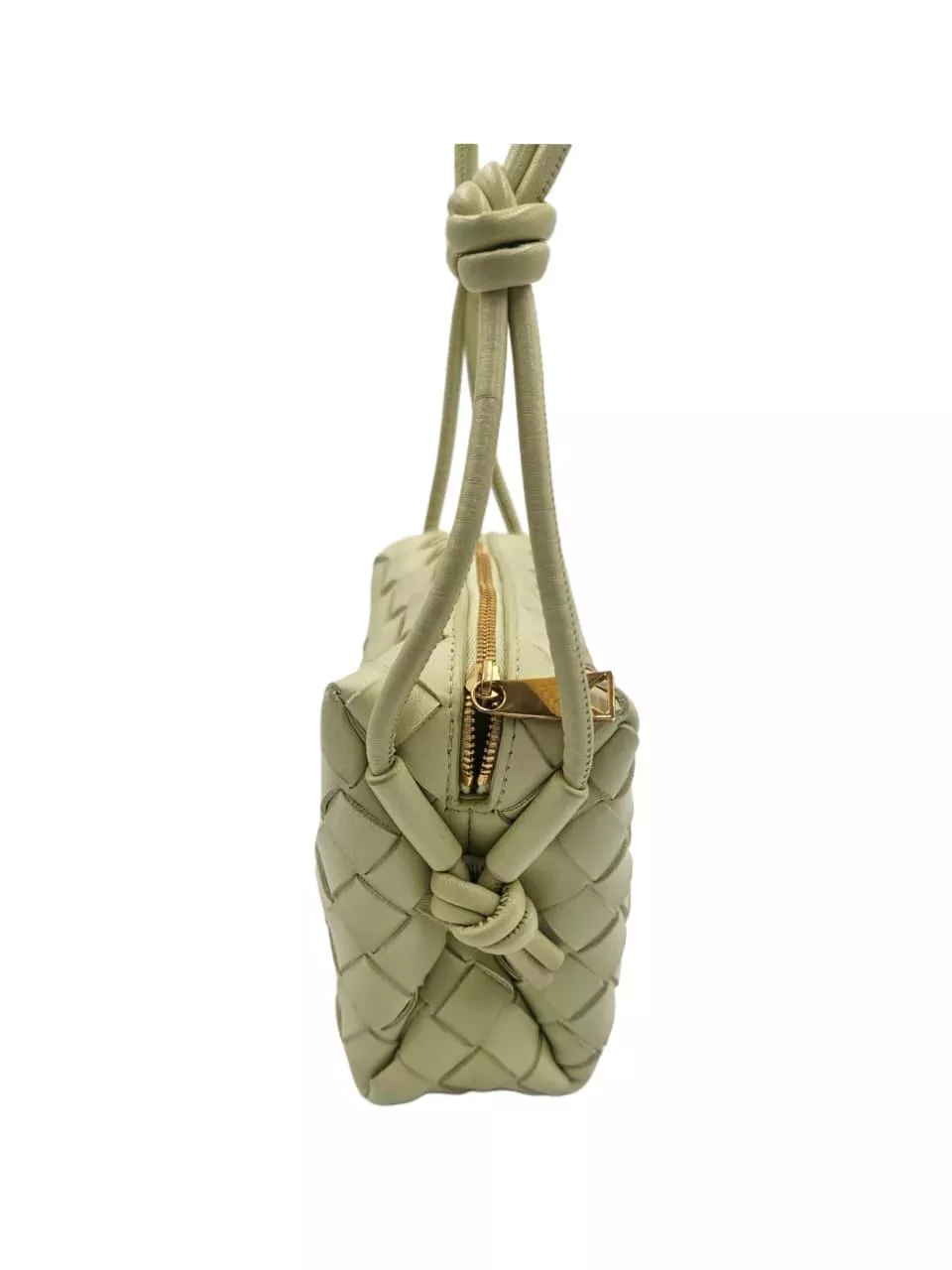 Bottega Veneta Green Intrecciato Loop Bag - 4
