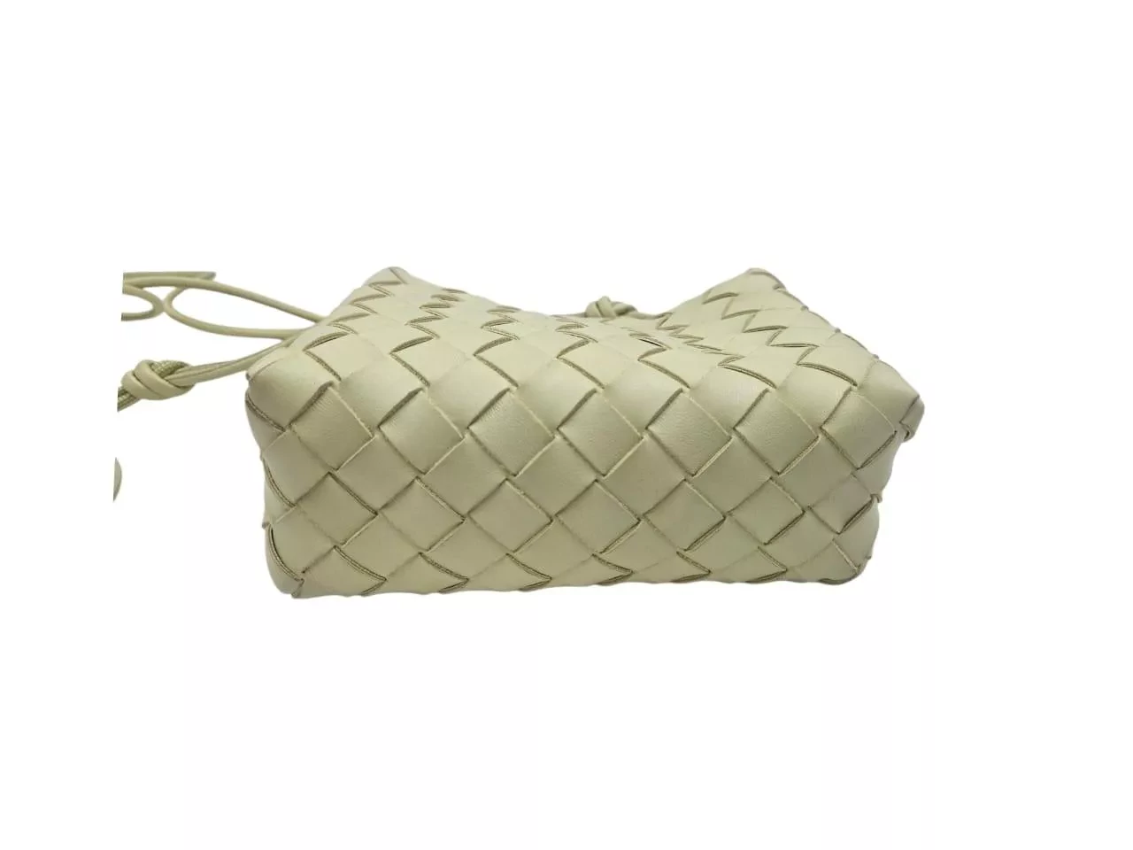 Bottega Veneta Green Intrecciato Loop Bag - Detail 1