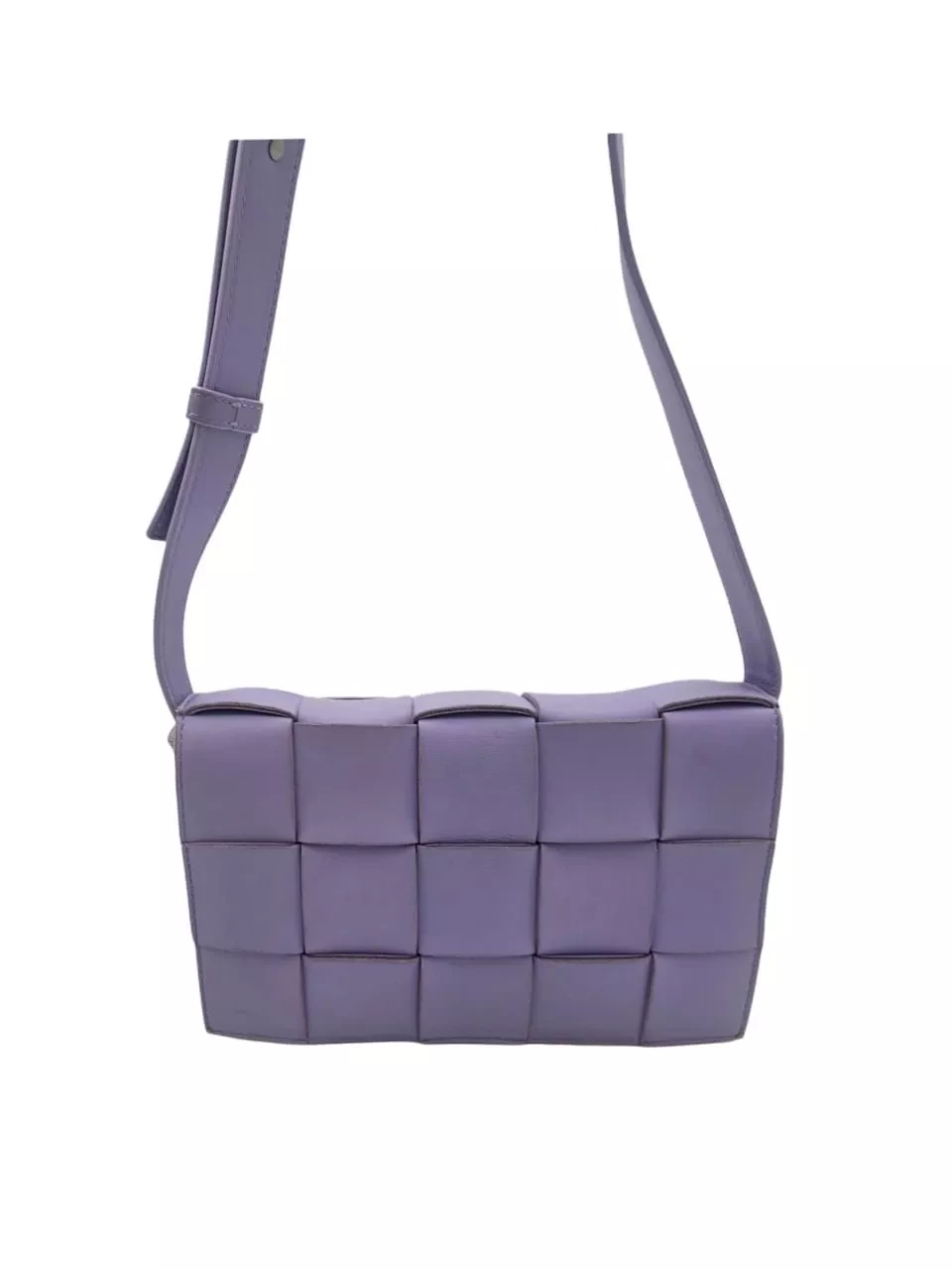 Bottega Veneta Purple Padded Casssette Bag