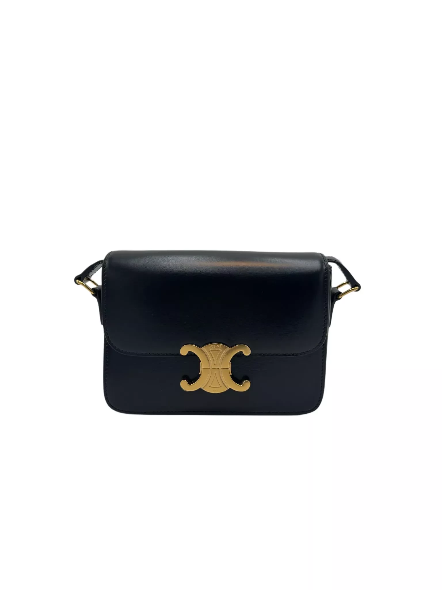 Celine Triomphe Teen Calf Shoulder