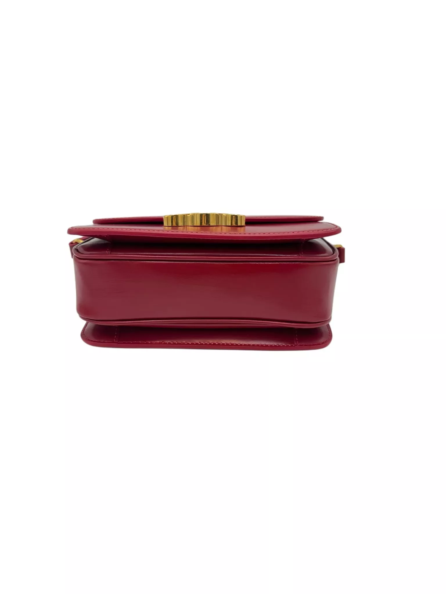 Celine Red Triomphe Calfskin Bag - Back view