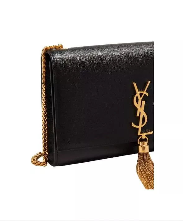 Saint Laurent Black Kate Tassel Leather - Image 6