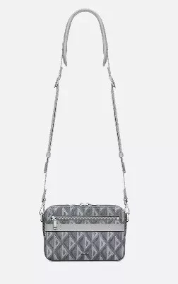 Christian Dior Gray Canvas Safari Bag - 4