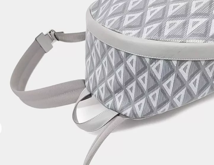 Christian Dior Gray Canvas Rider - 4