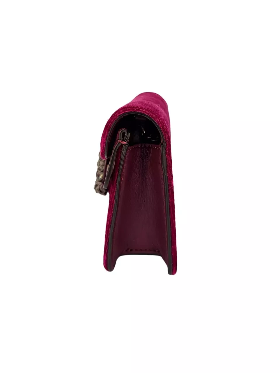 Gucci Purple GG Velvet Dionysus - Side view