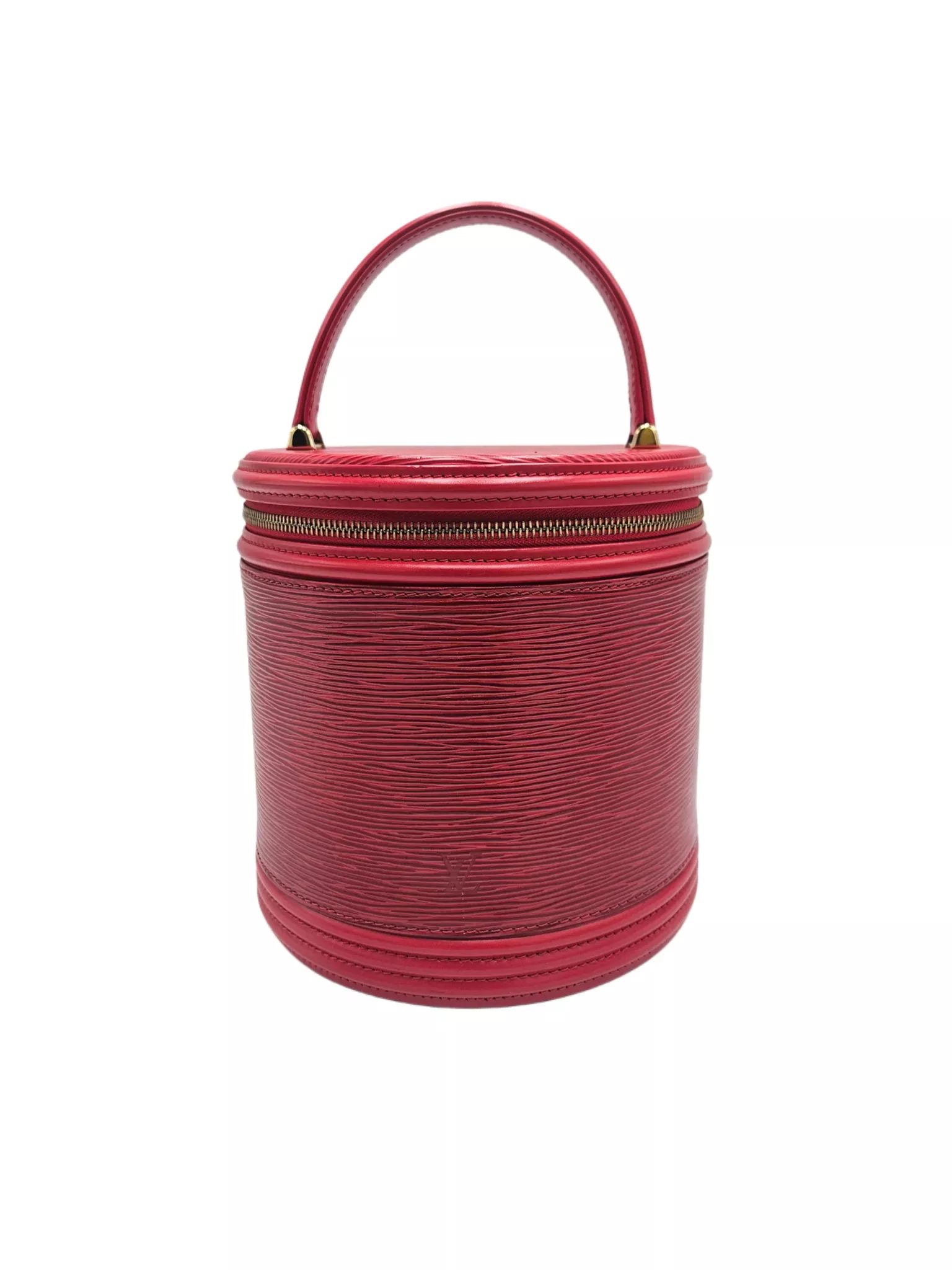 Louis Vuitton Red Epi Cannes Vanity