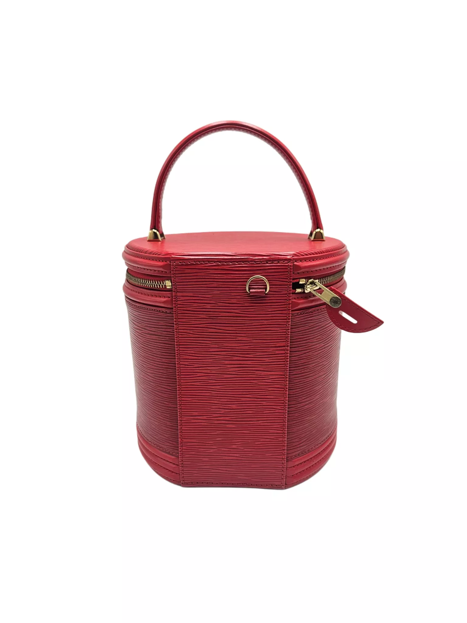 Louis Vuitton Red Epi Cannes Vanity - Image 6